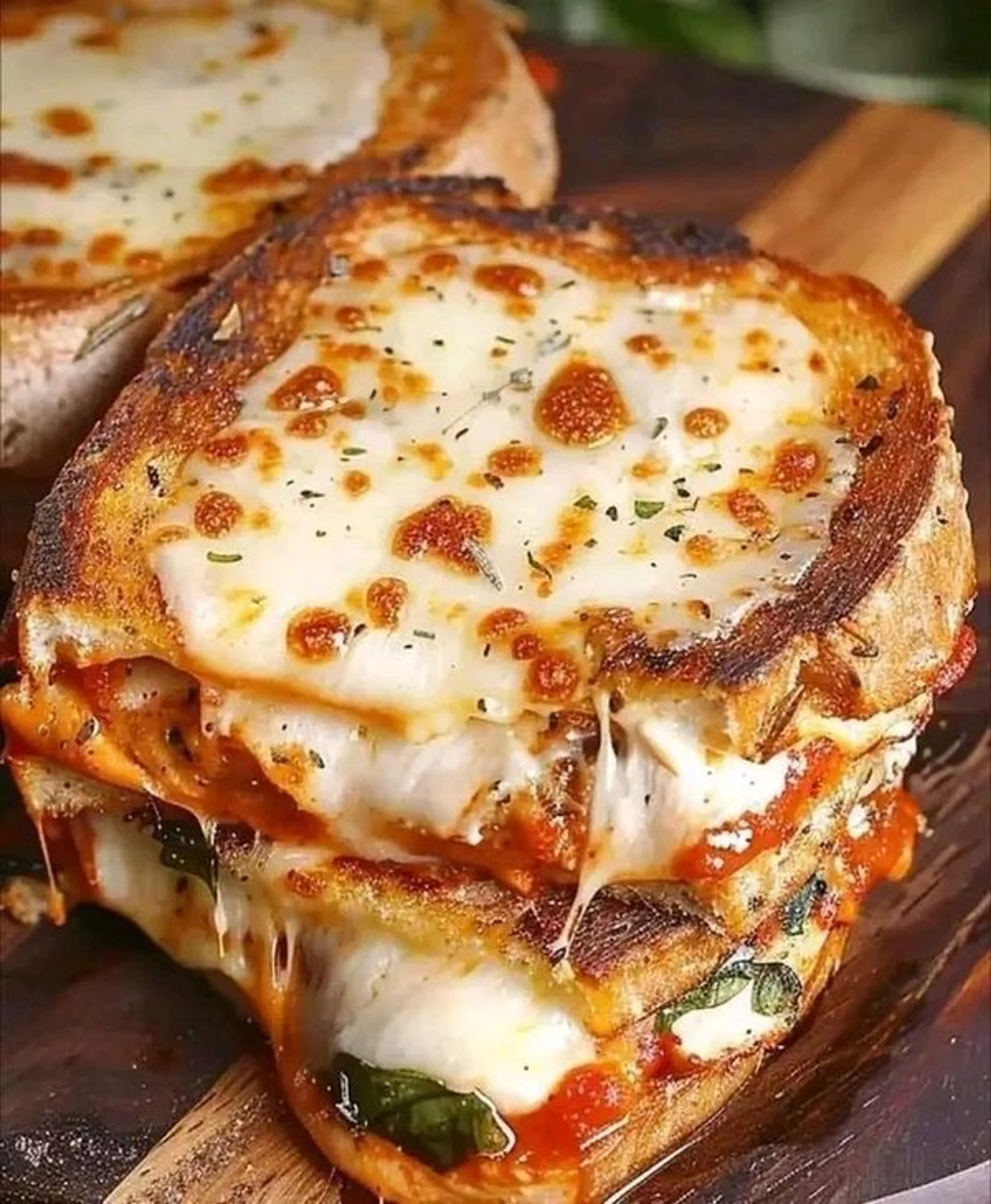 Chicken Parmesan Grilled Cheese