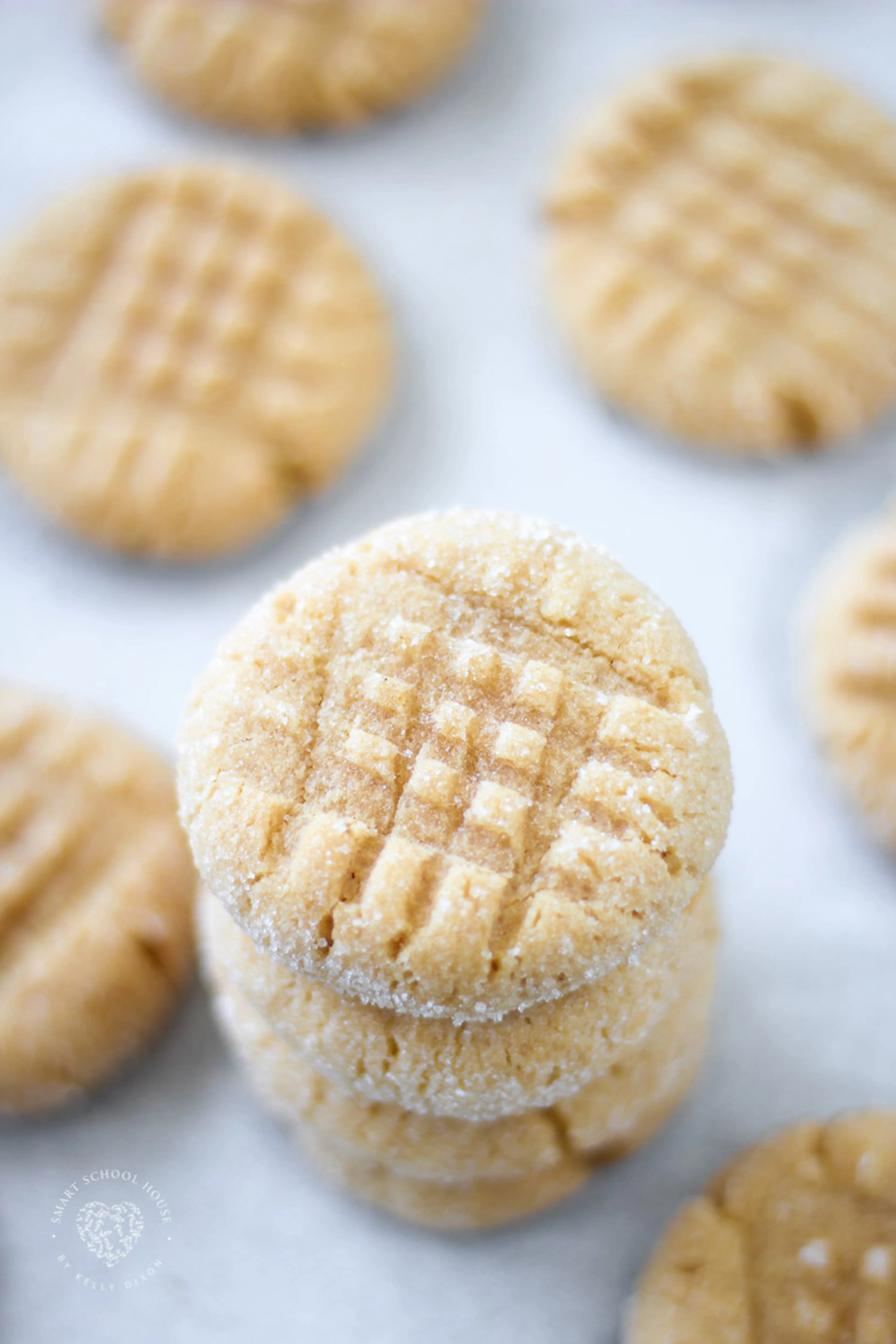 Cake Mix Peanut Butter Cookies