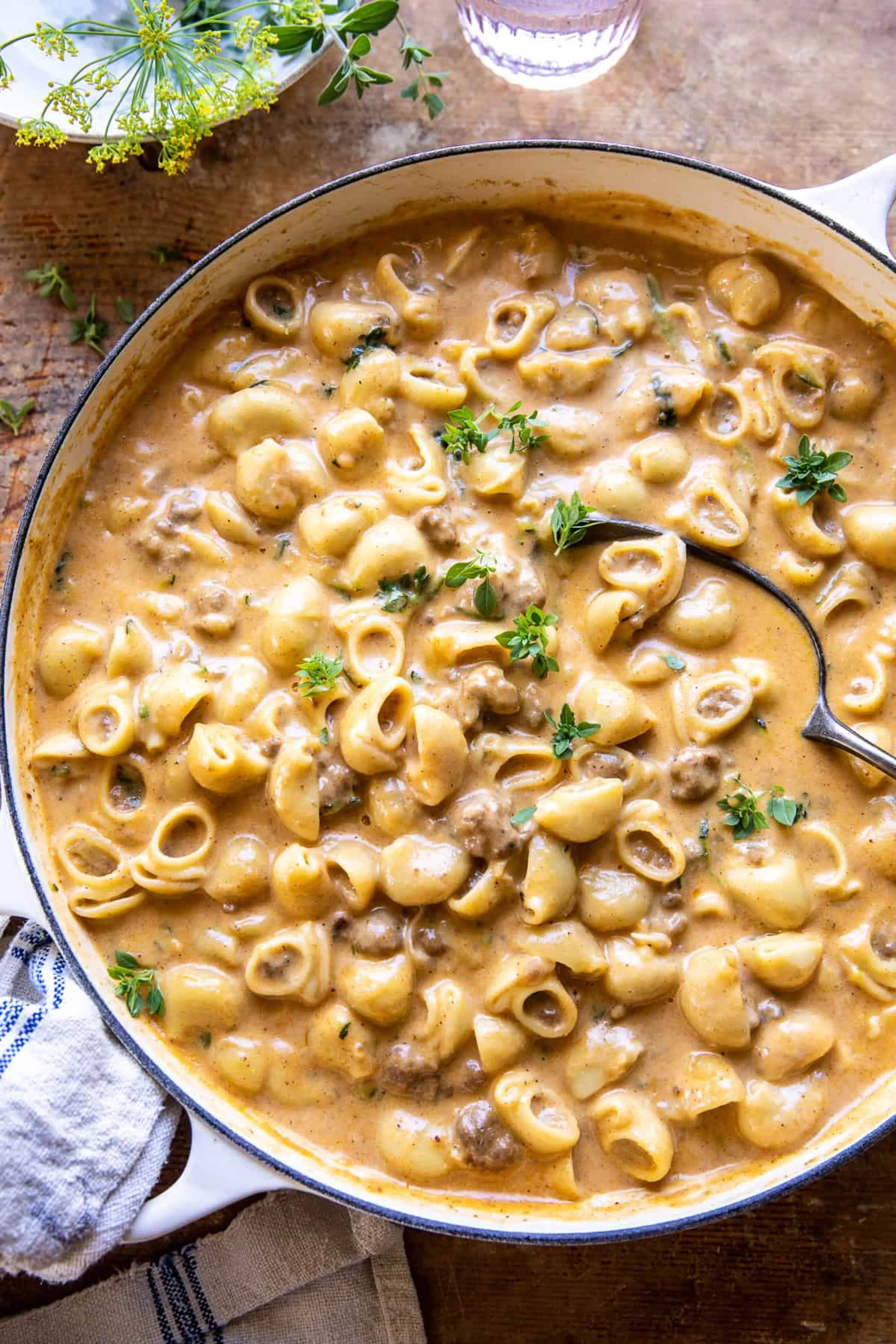 Healthier Homemade One Pot Hamburger Helper