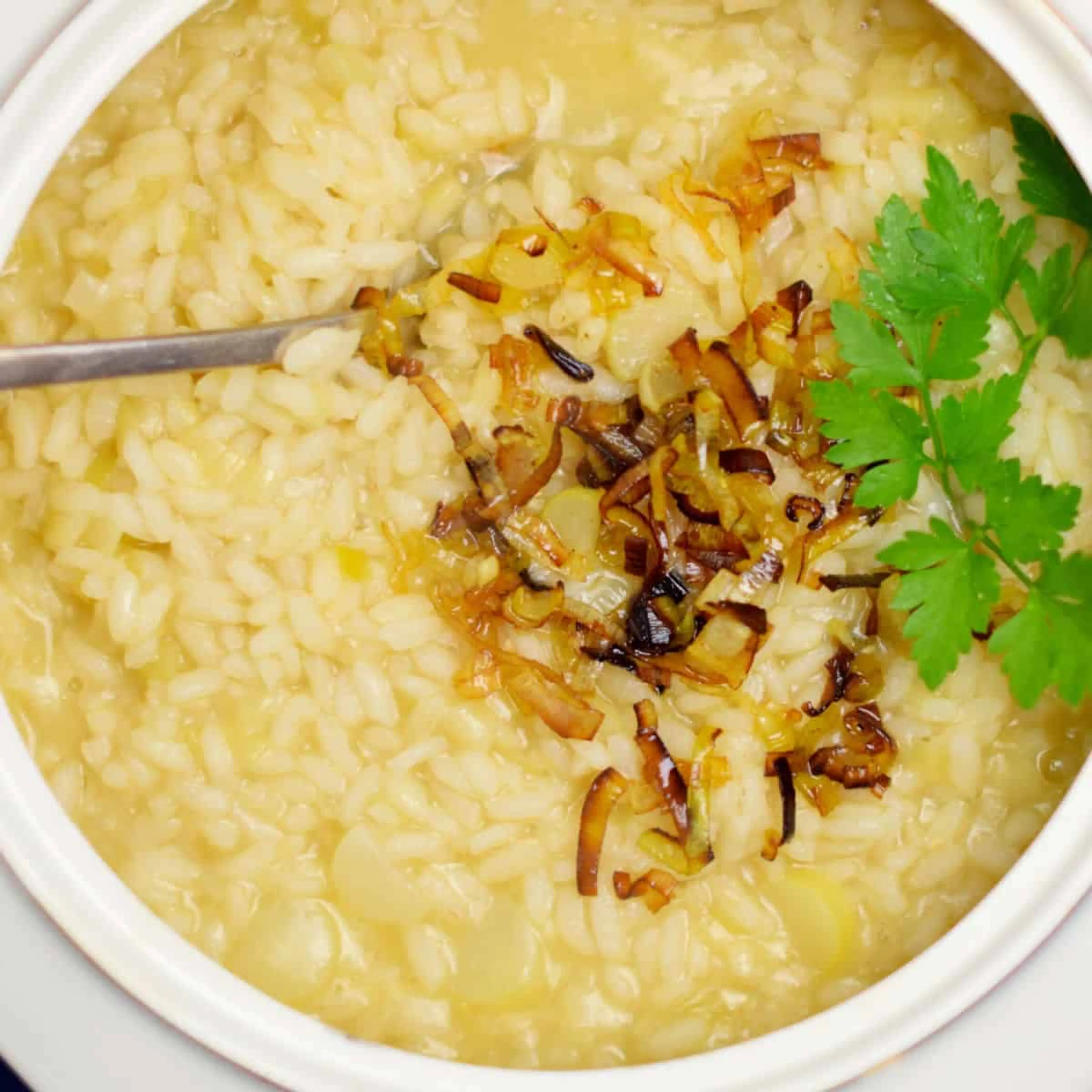 How to Make Spring Leek Risotto