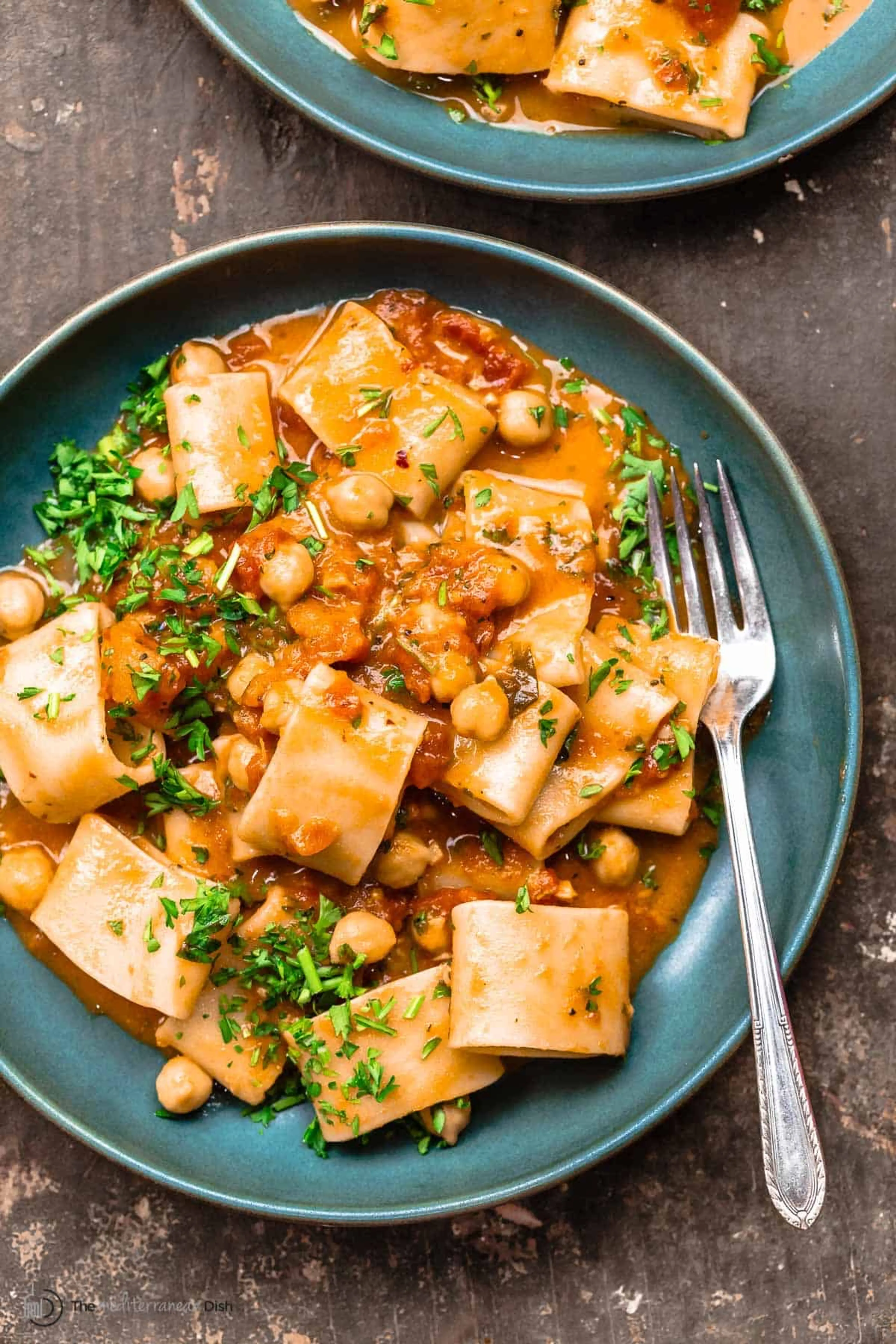 Creamy Tomato Pasta with Chickpeas