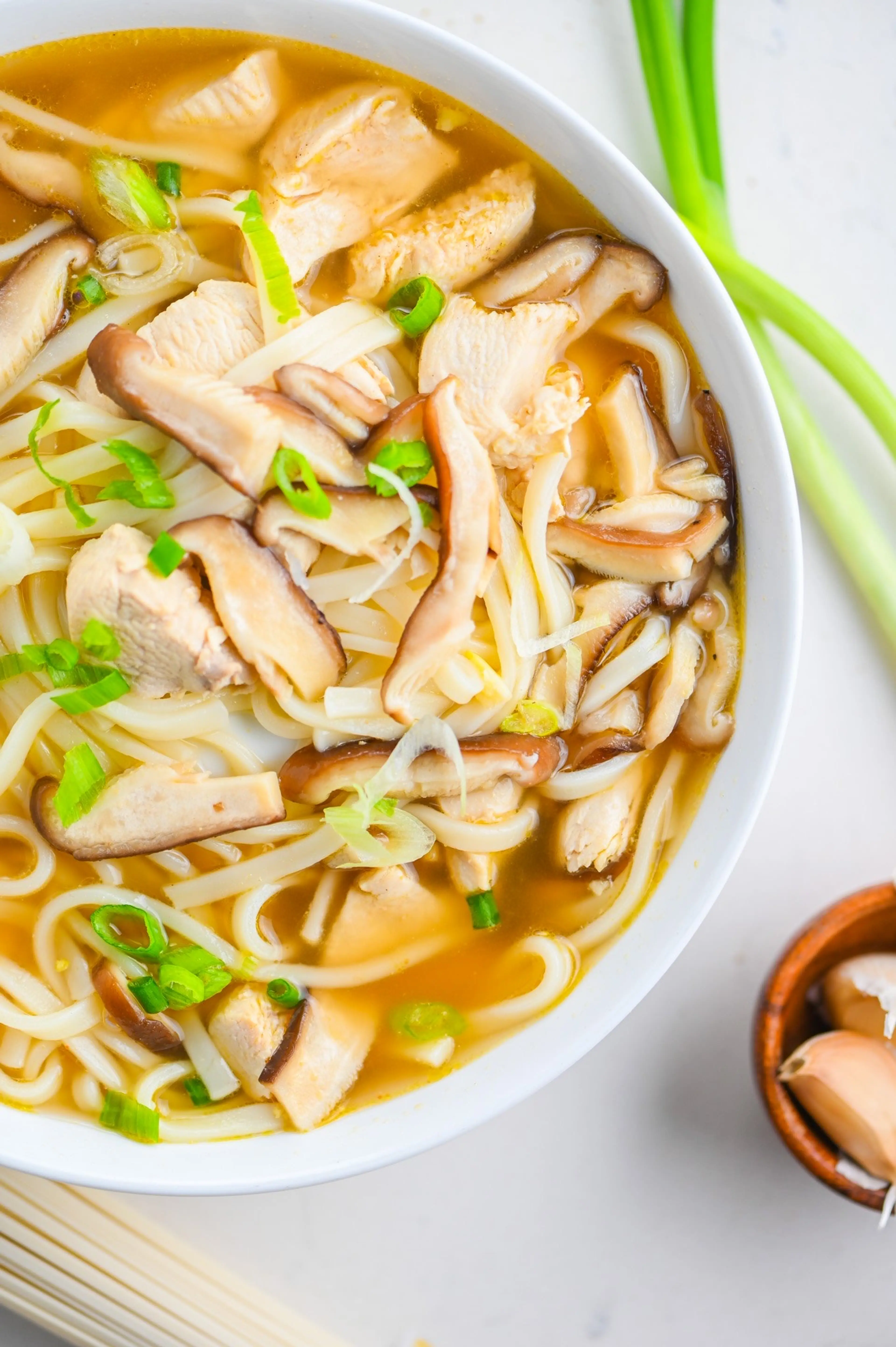 Chicken Udon Noodle Soup