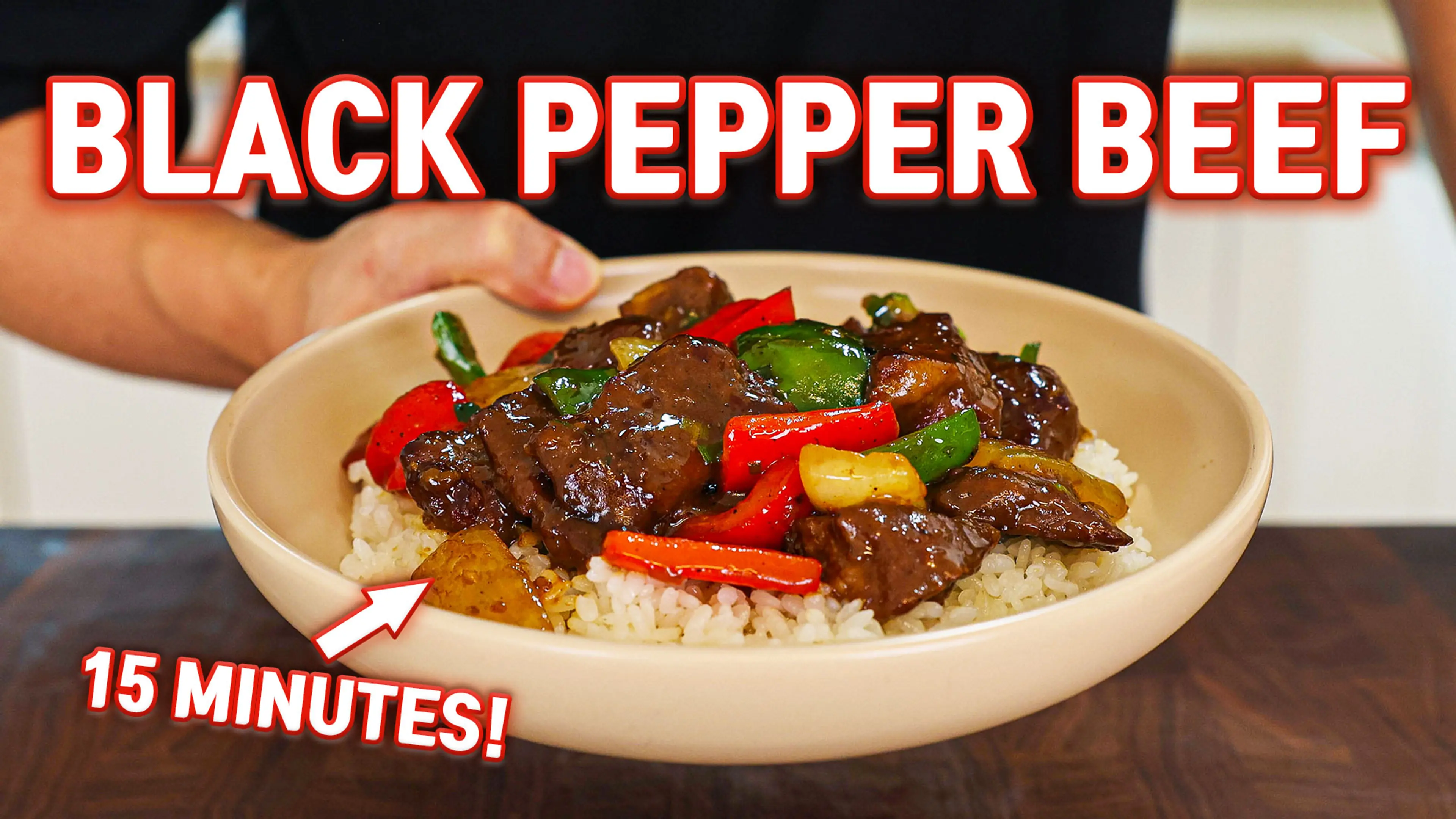 Chinese Black Pepper Beef