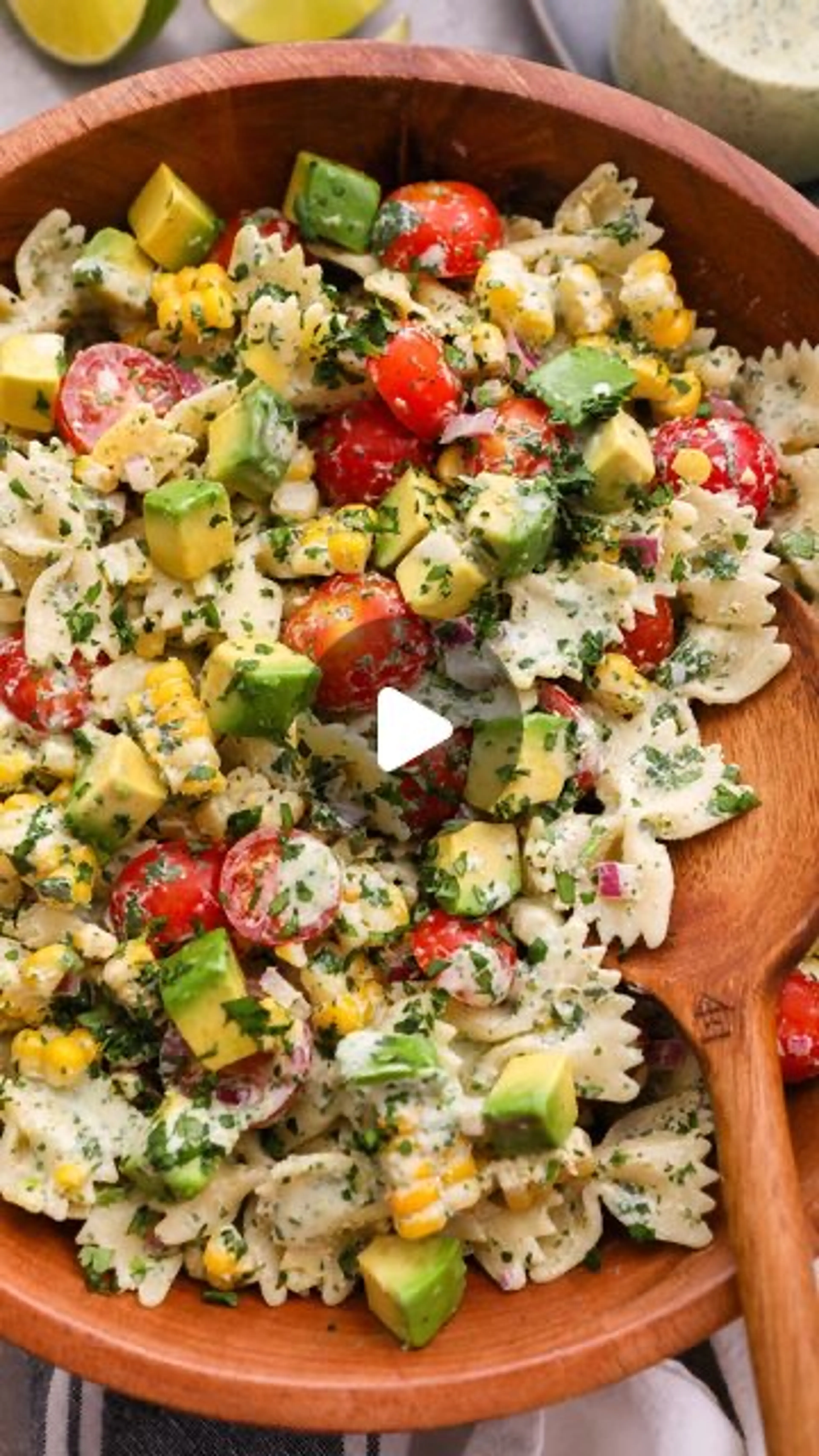 Cilantro Lime Pasta Salad