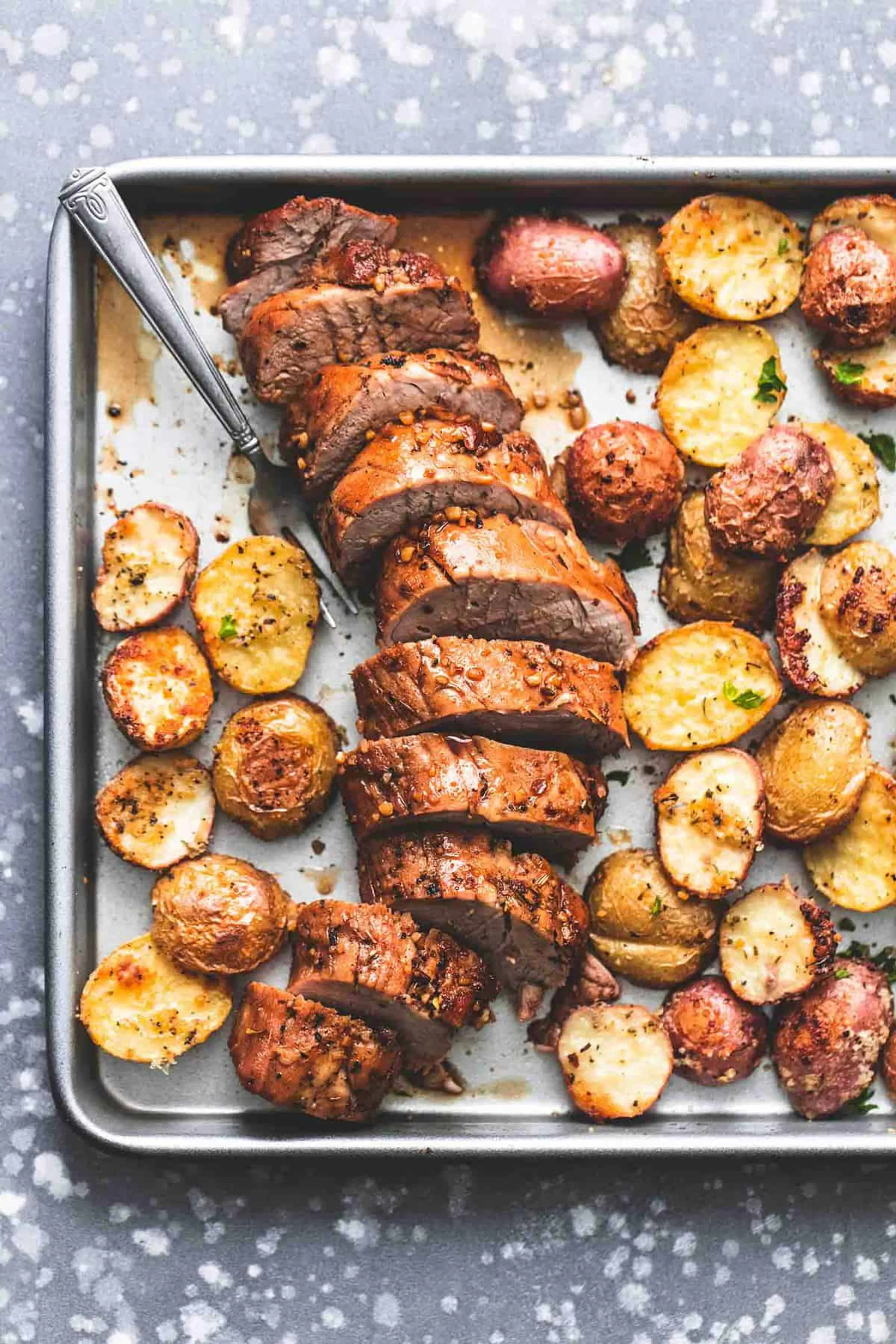 Sheet Pan Pork Tenderloin and Potatoes