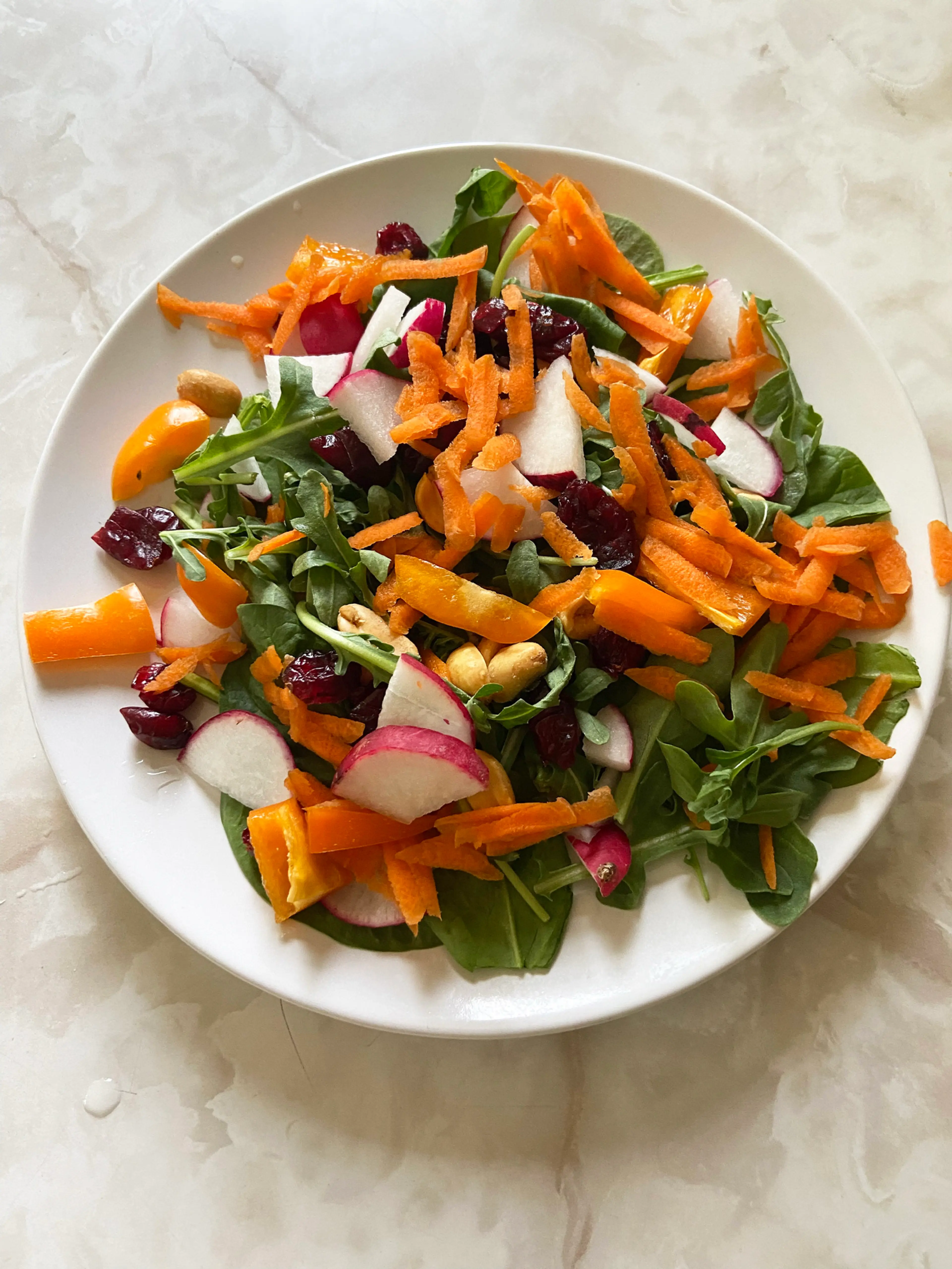 Rainbow Spring Salad