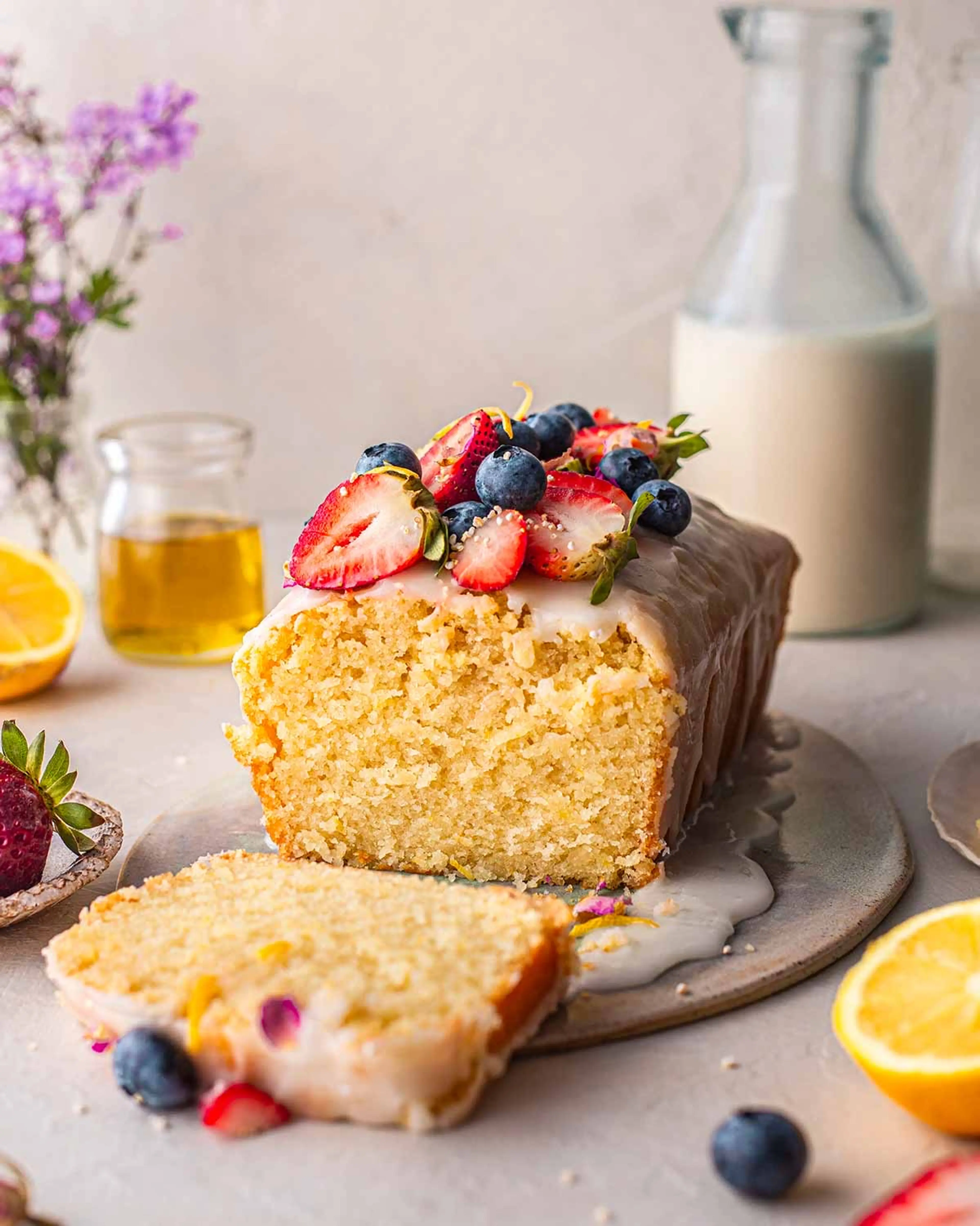 Vegan Lemon Olive Oil Cake