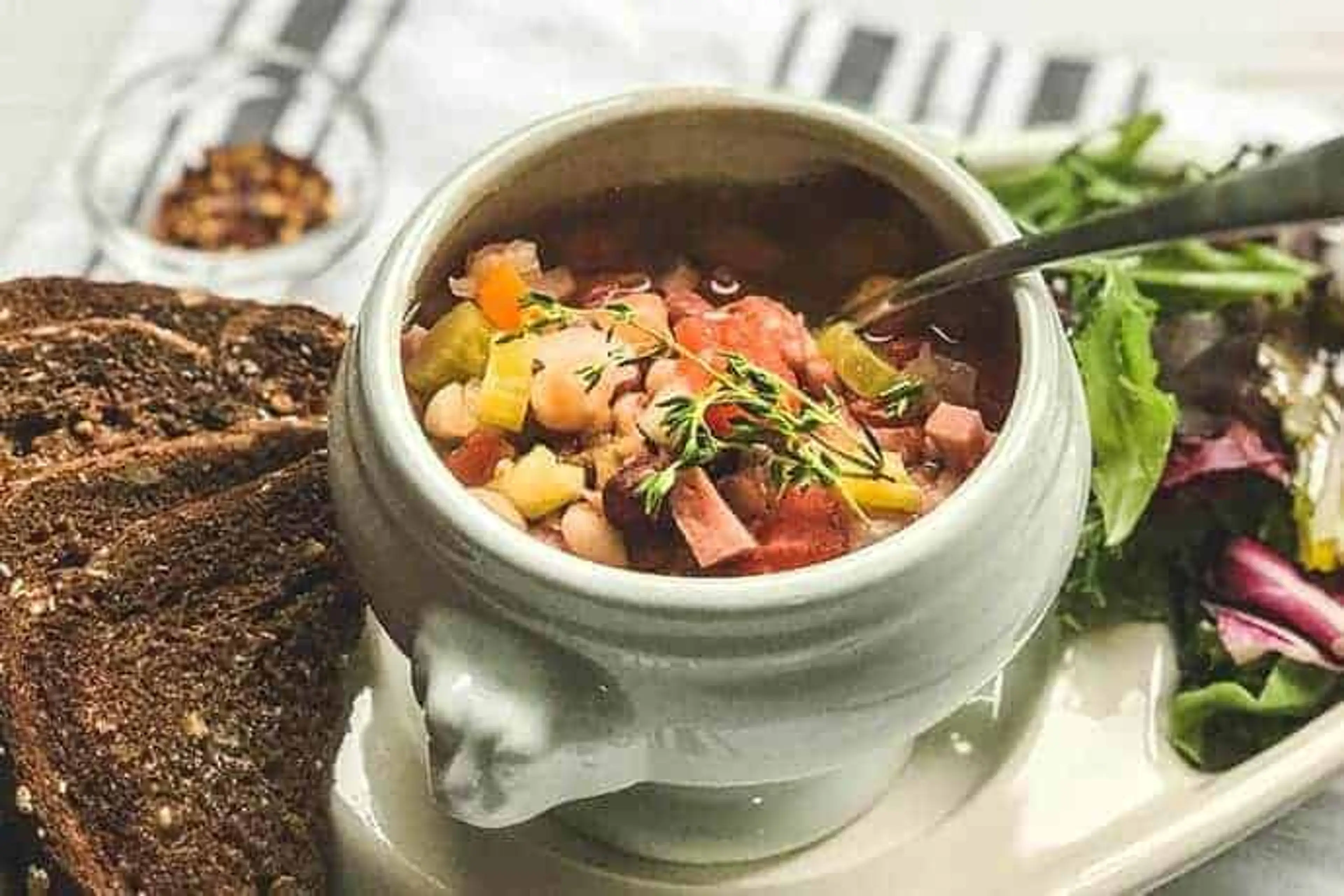 Instant Pot 15 Bean Soup with Ham Recipe