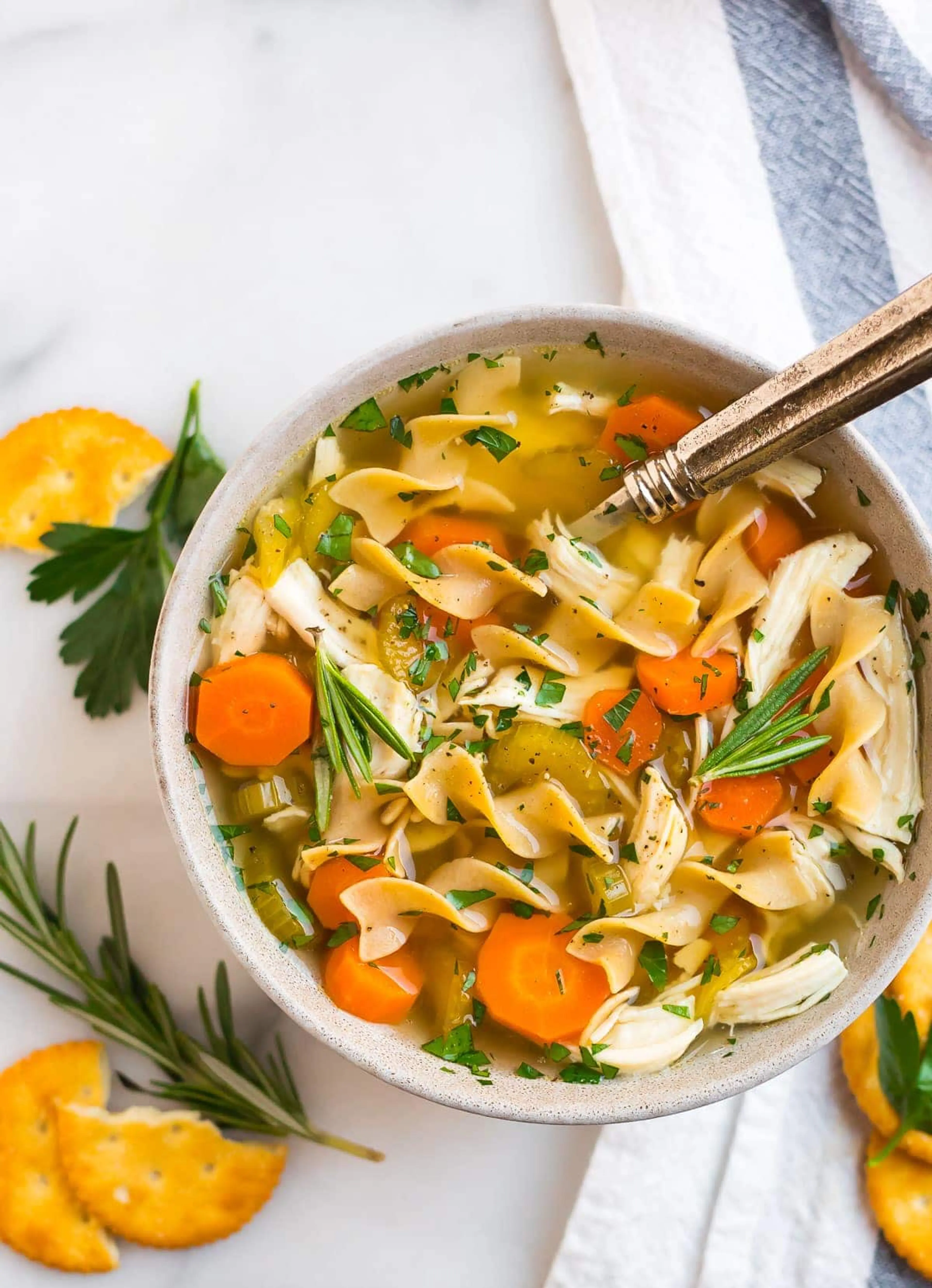 Crockpot Chicken Noodle Soup