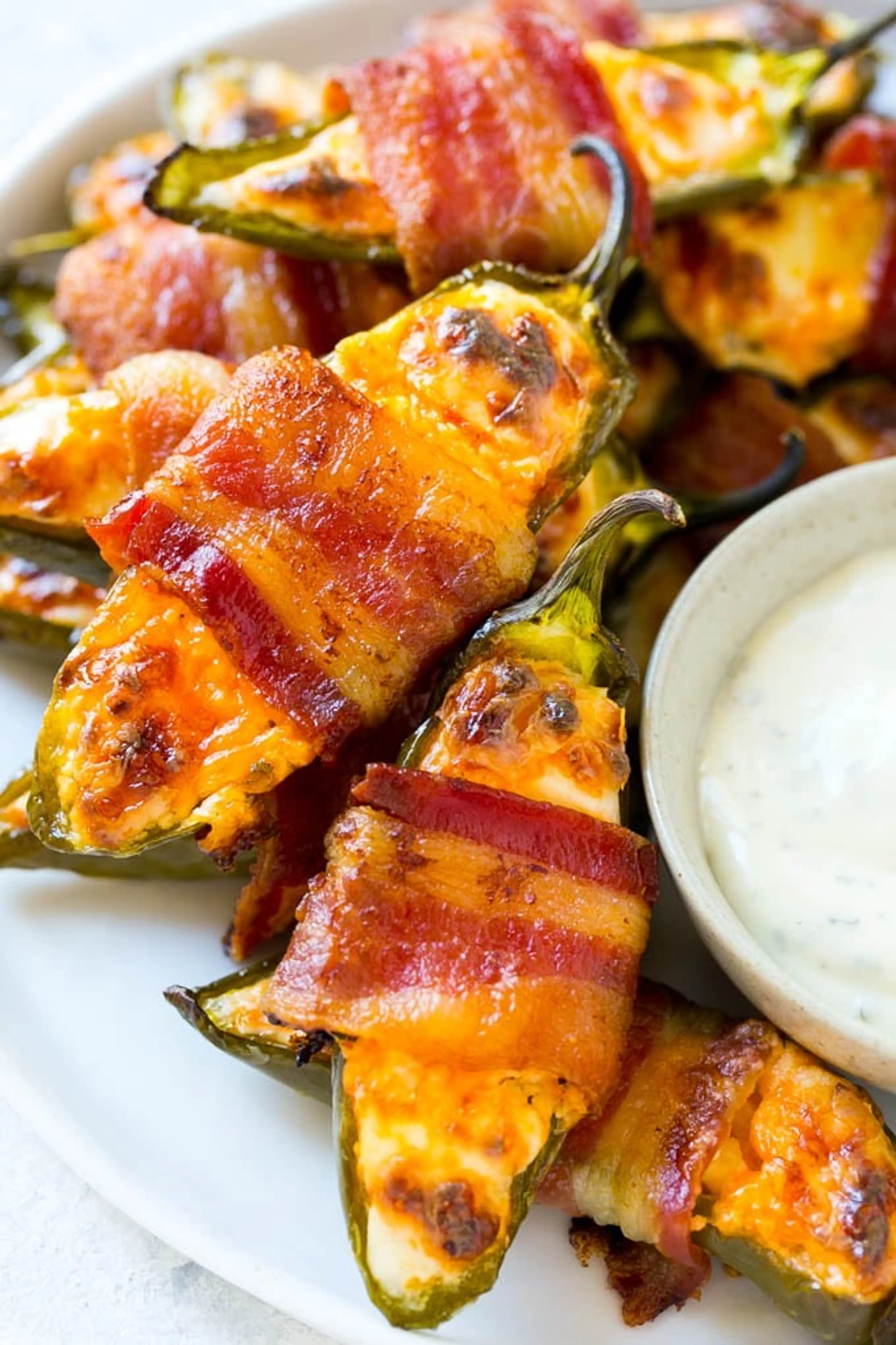 Bacon Wrapped Jalapeno Poppers