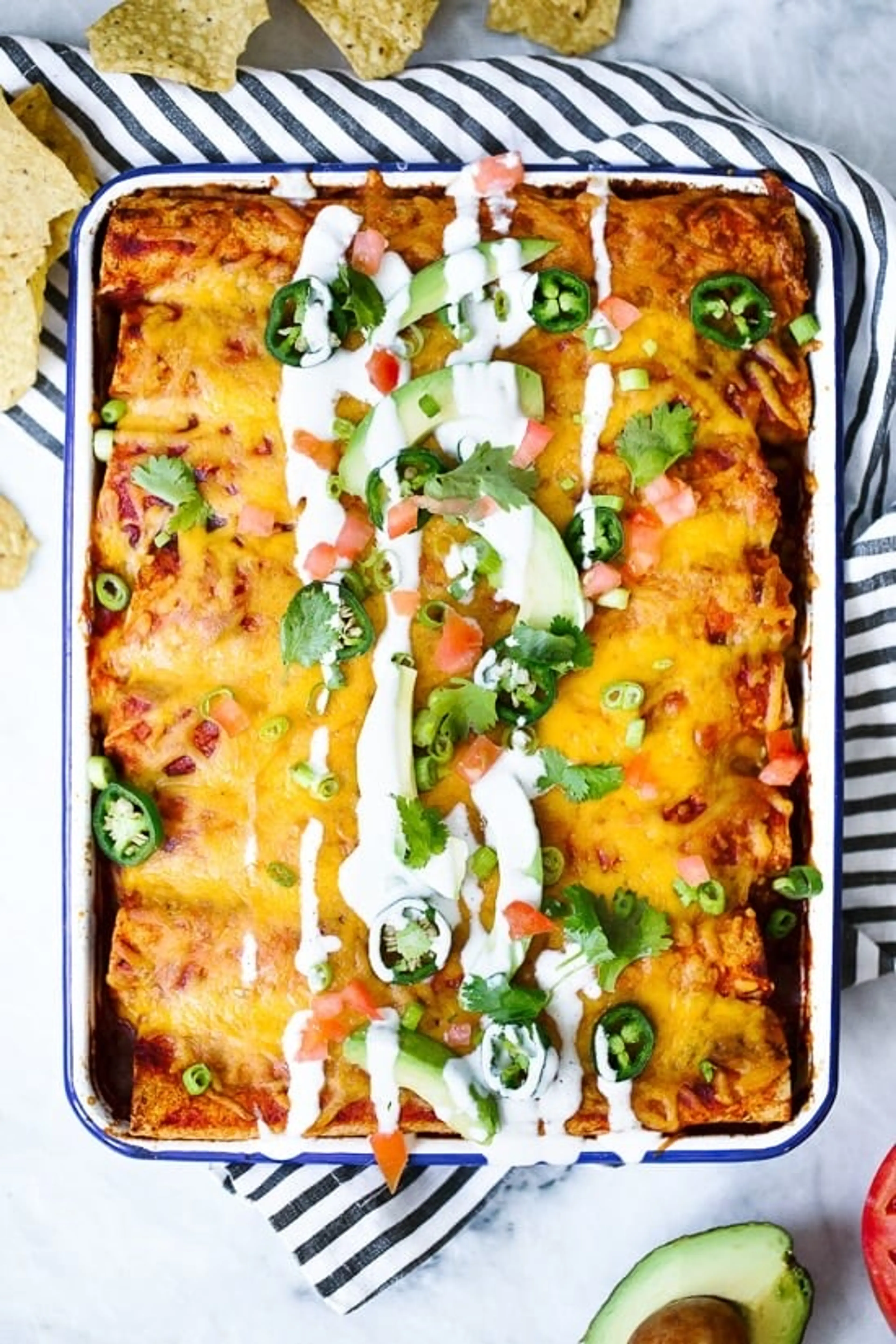 The Best Chicken Enchilada Recipe