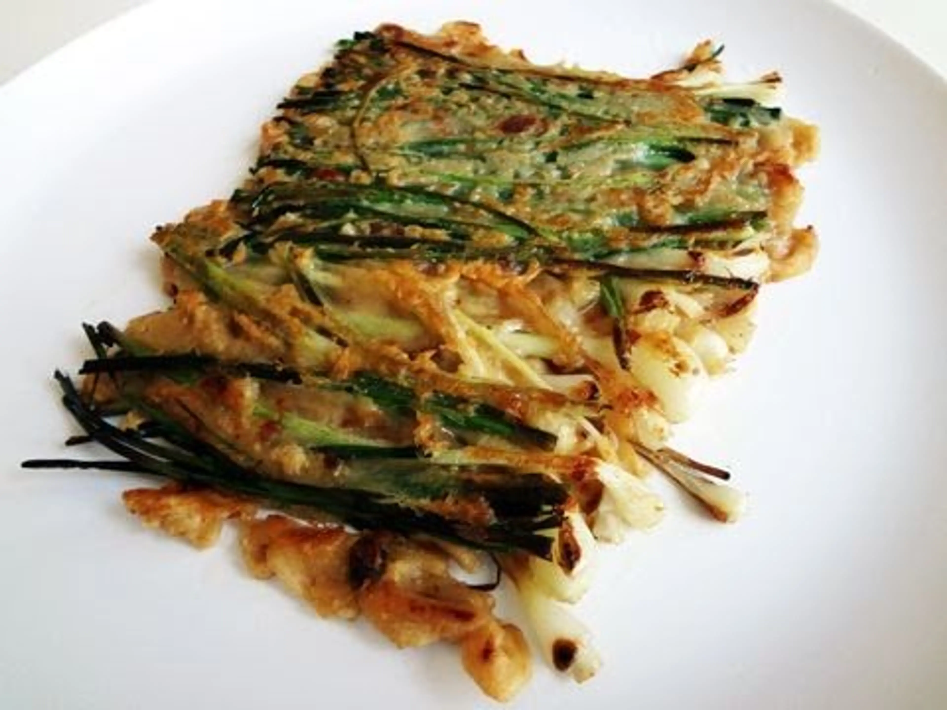 Pajeon (Green onion pancake)