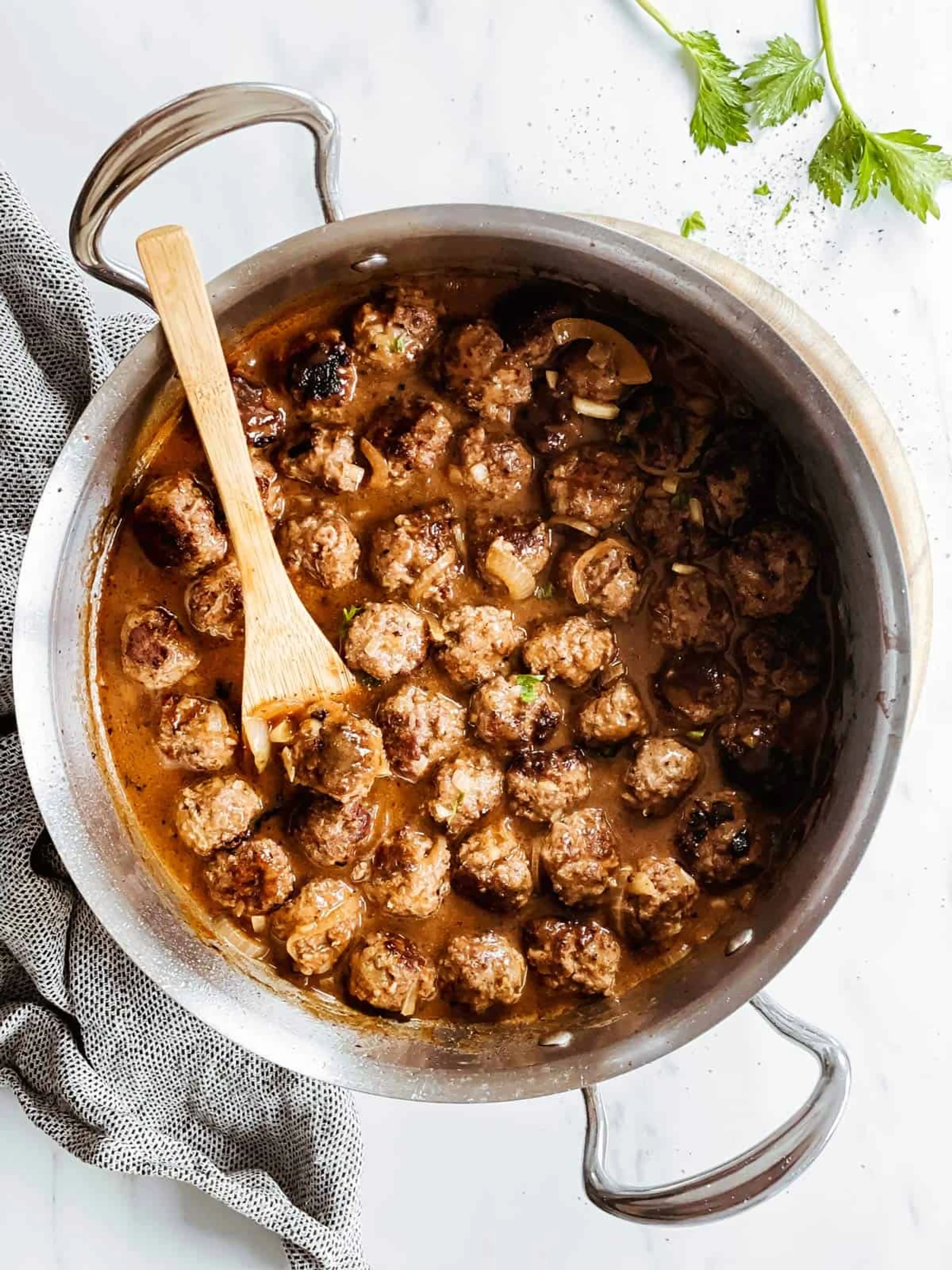 Meatballs and Gravy