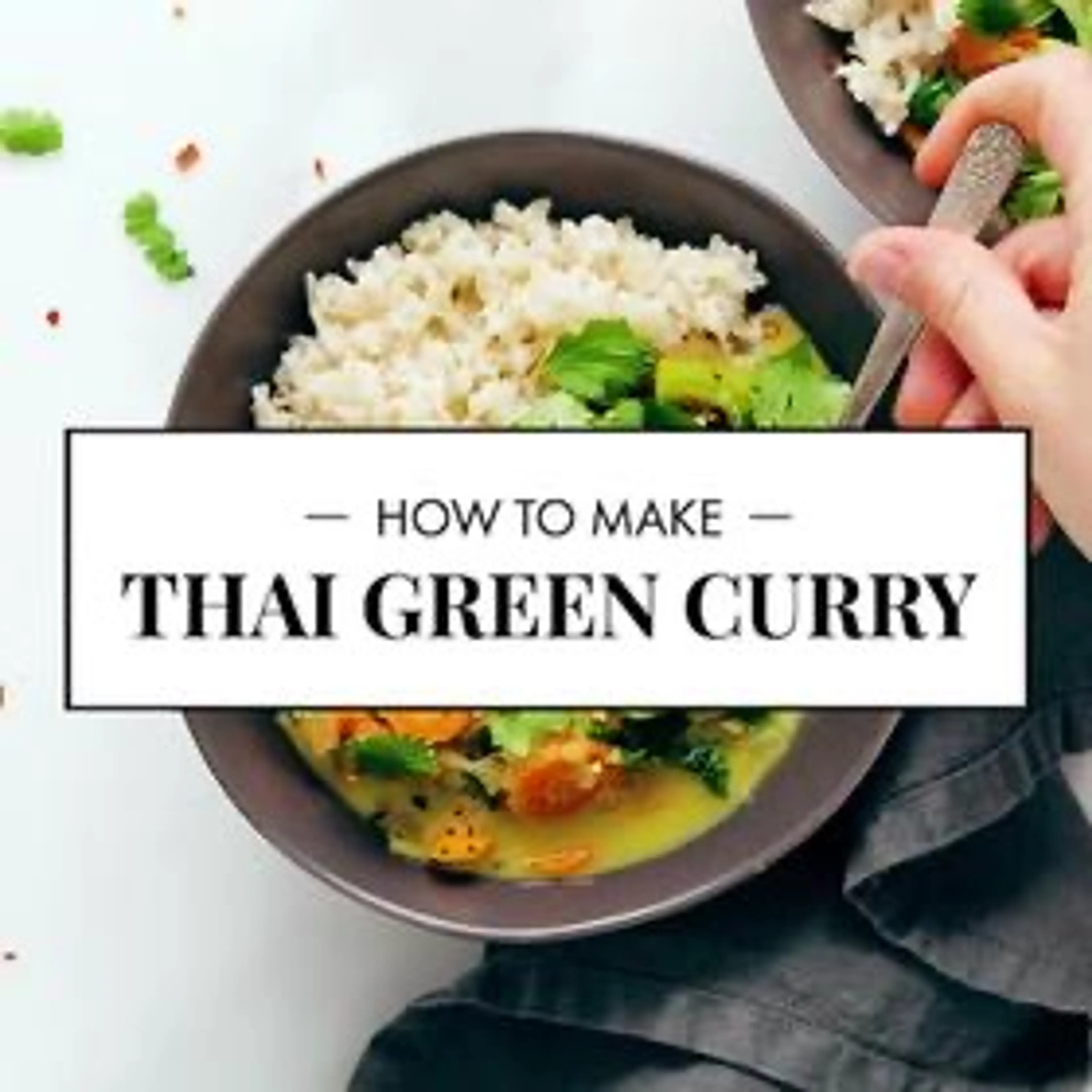 Thai Green Curry with Spring Vegetables