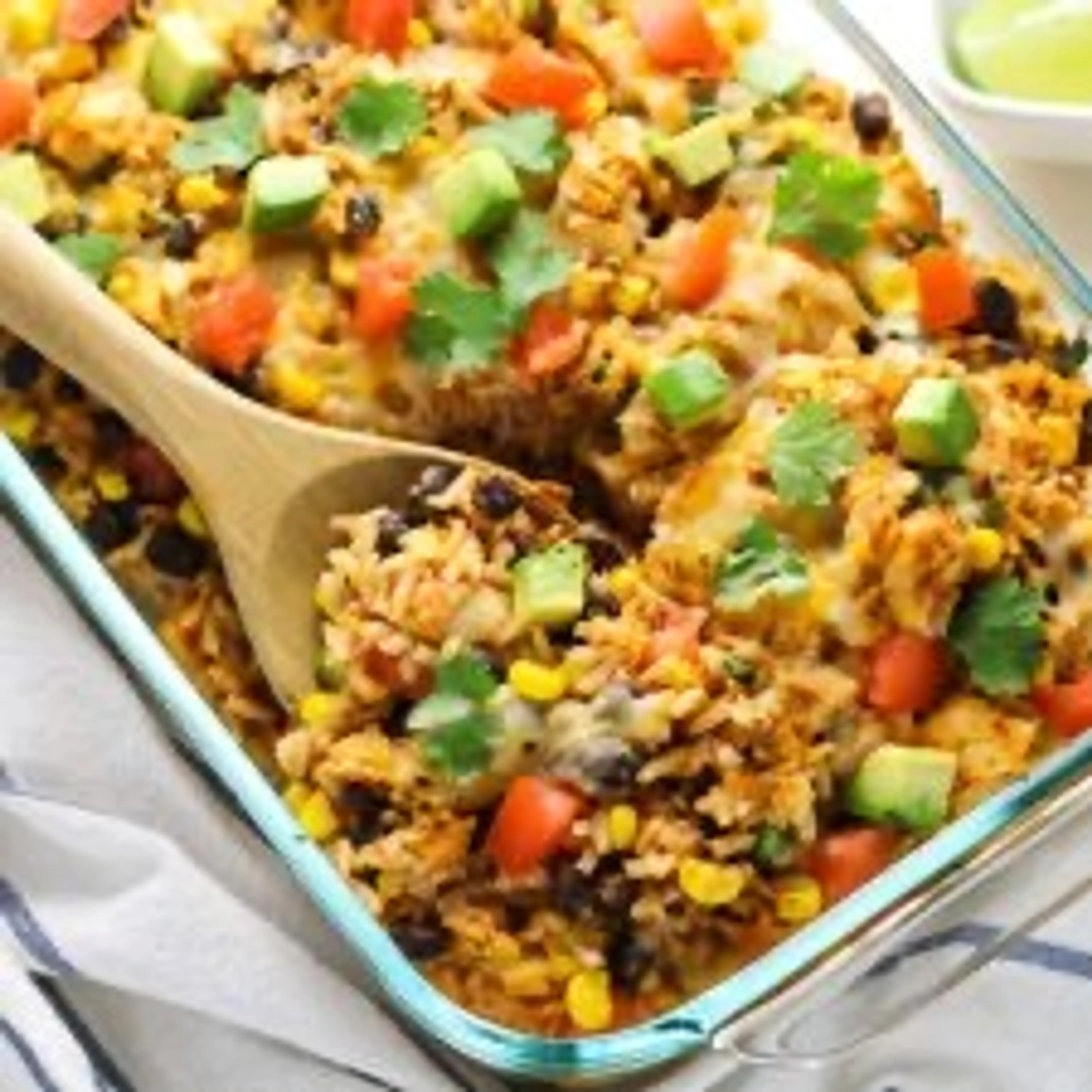 Mexican Chicken and Rice Casserole