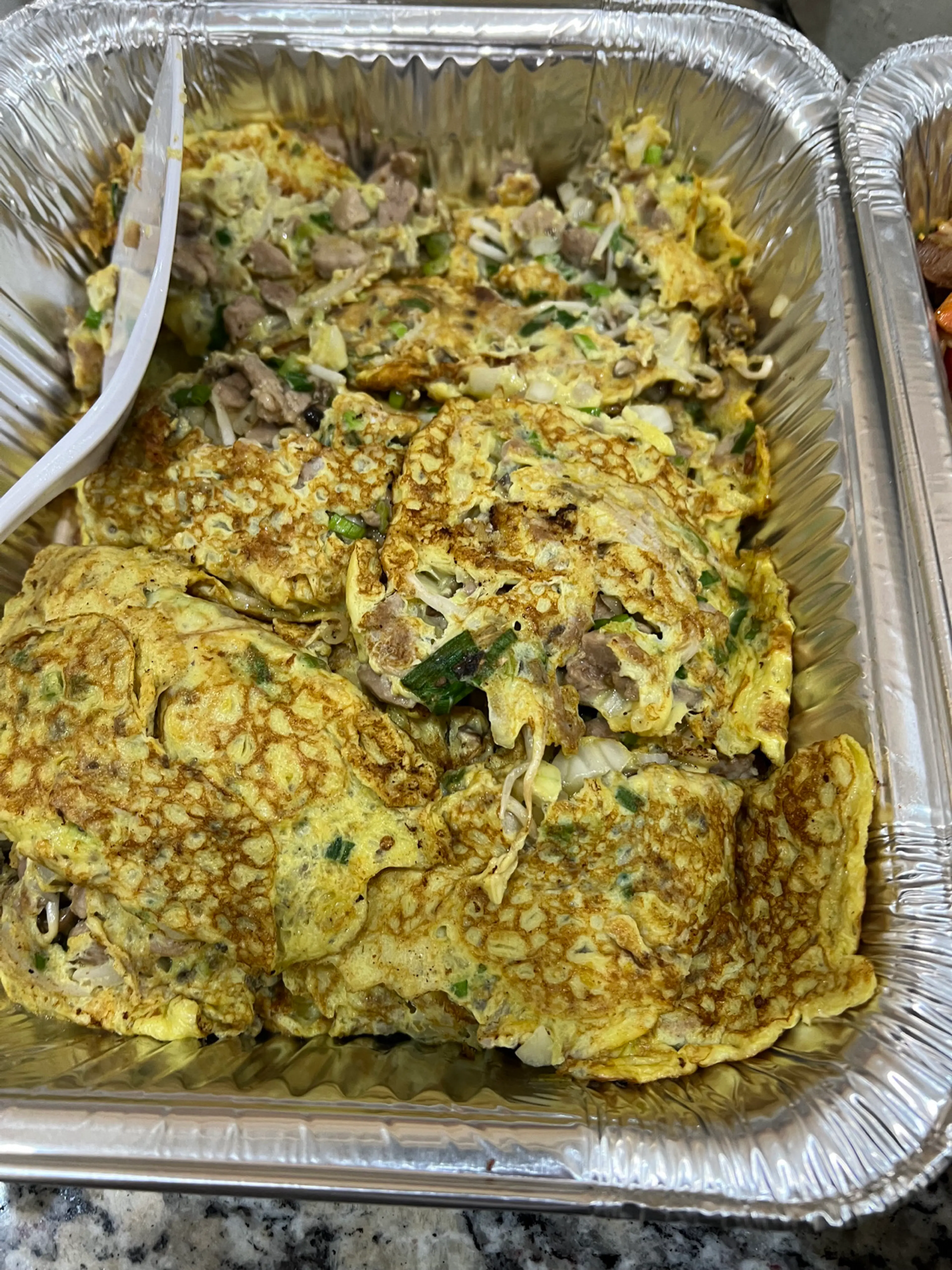 Pork Egg Foo Young