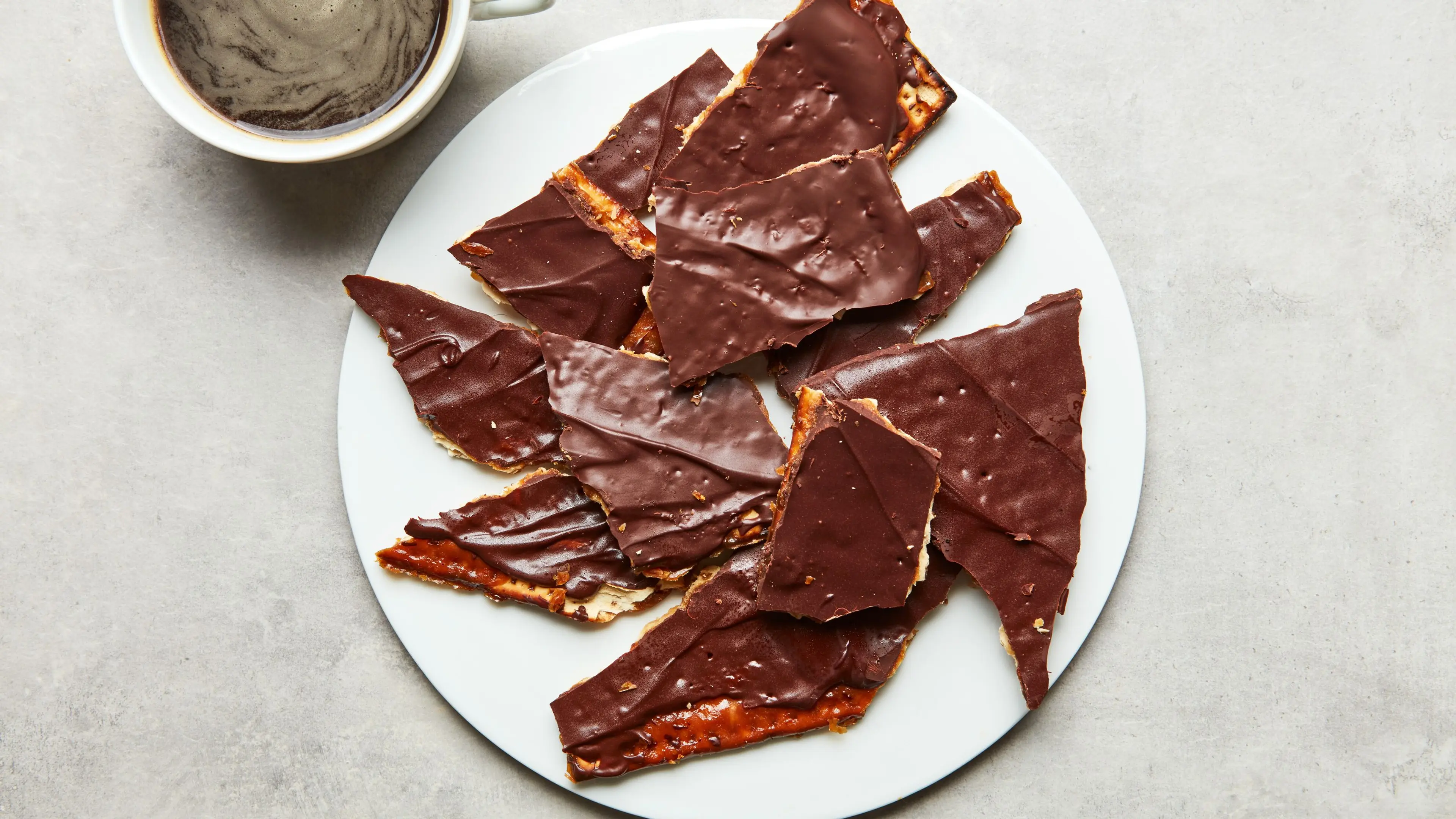 Chocolate Caramel Matzah