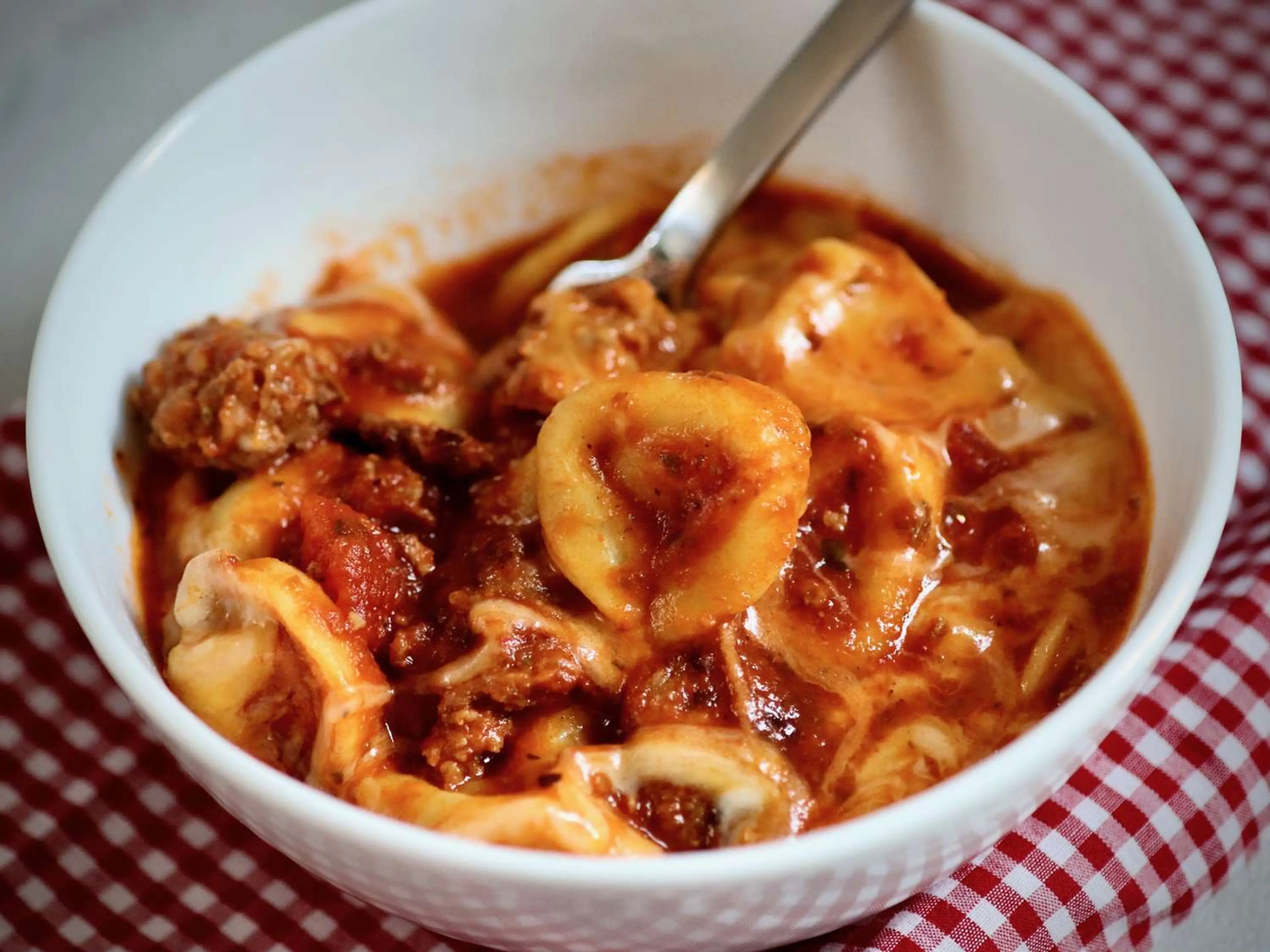 Cheesy Italian Tortellini