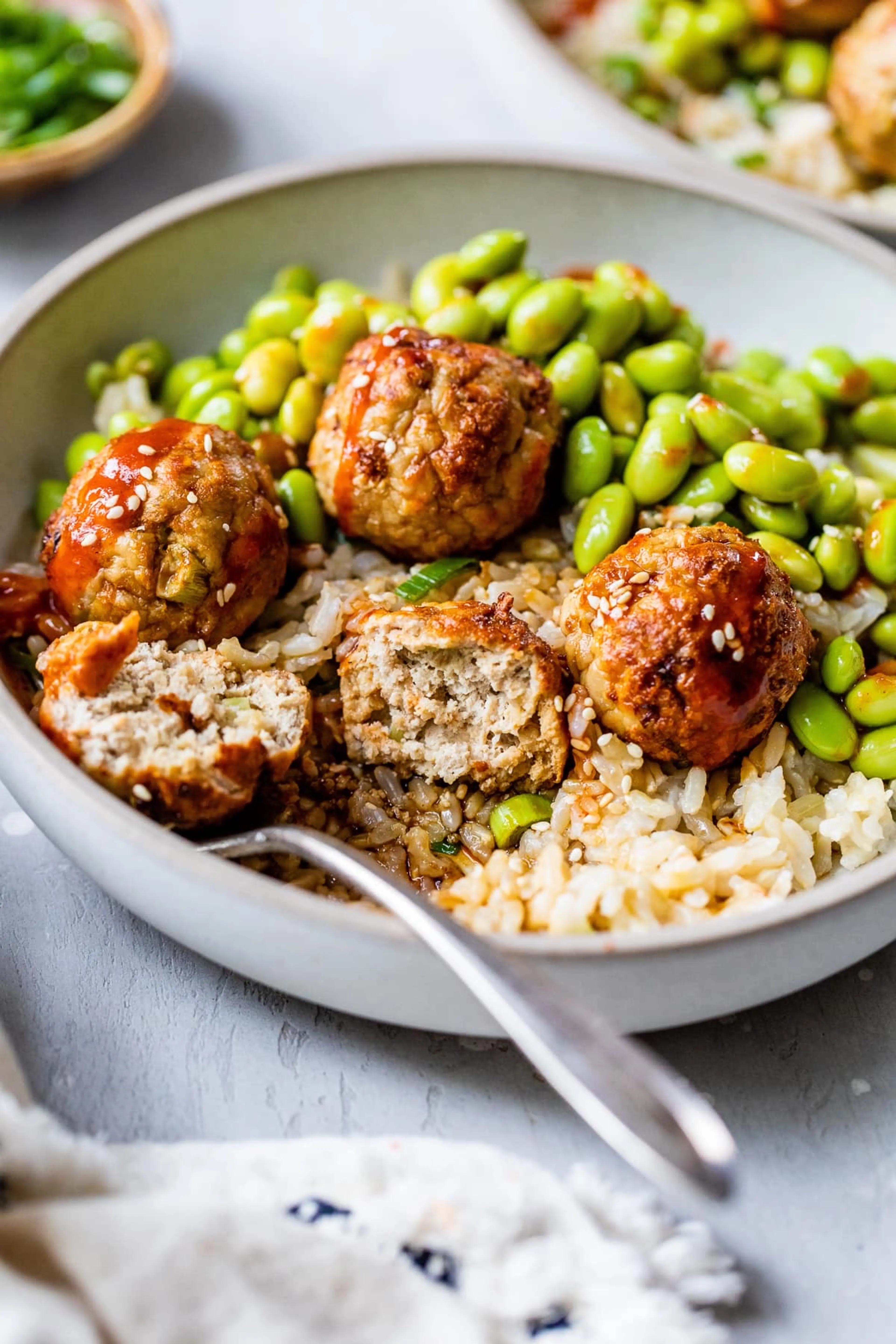 Air Fryer Asian Meatballs