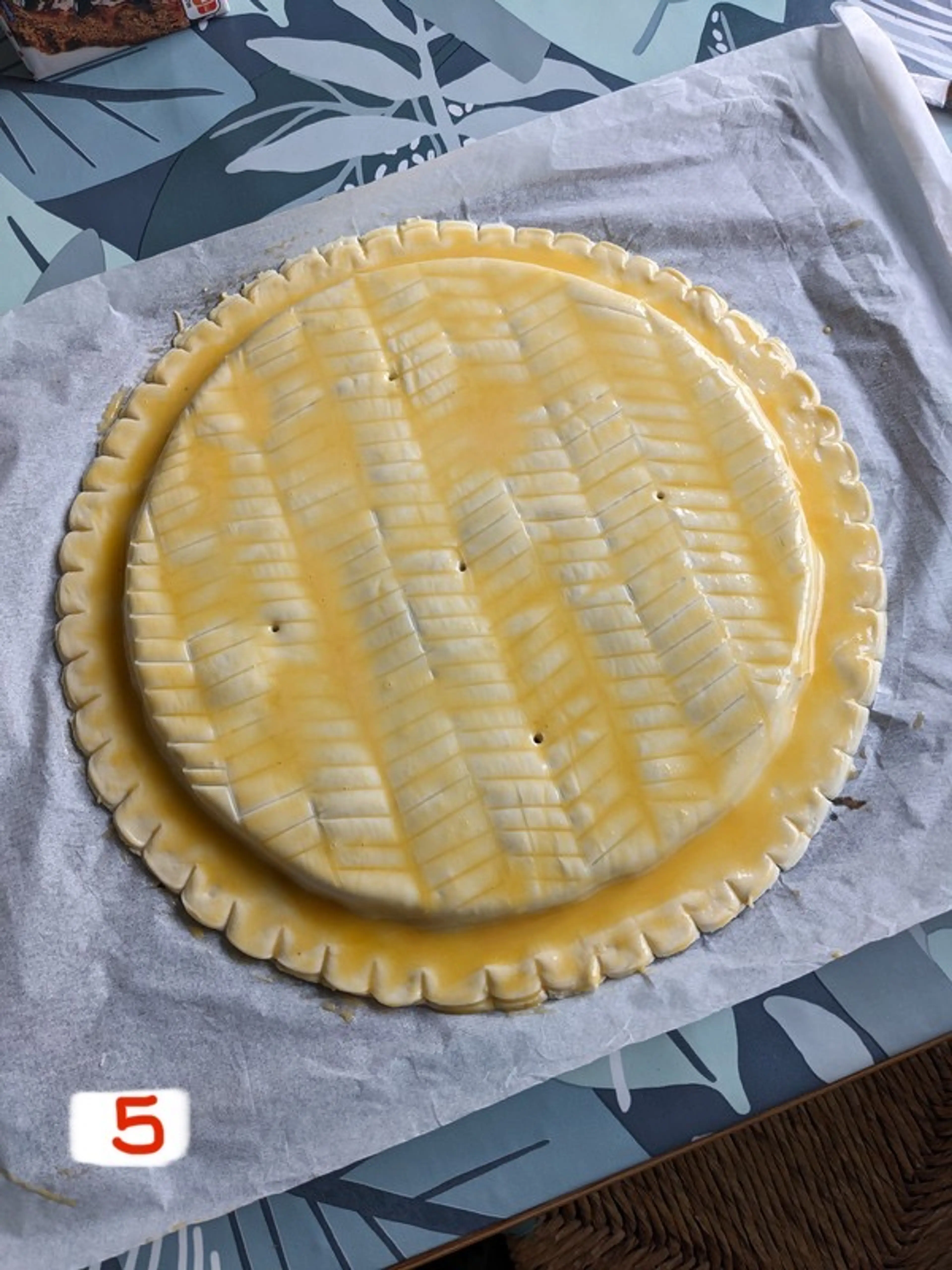 Galette des rois à la frangipane