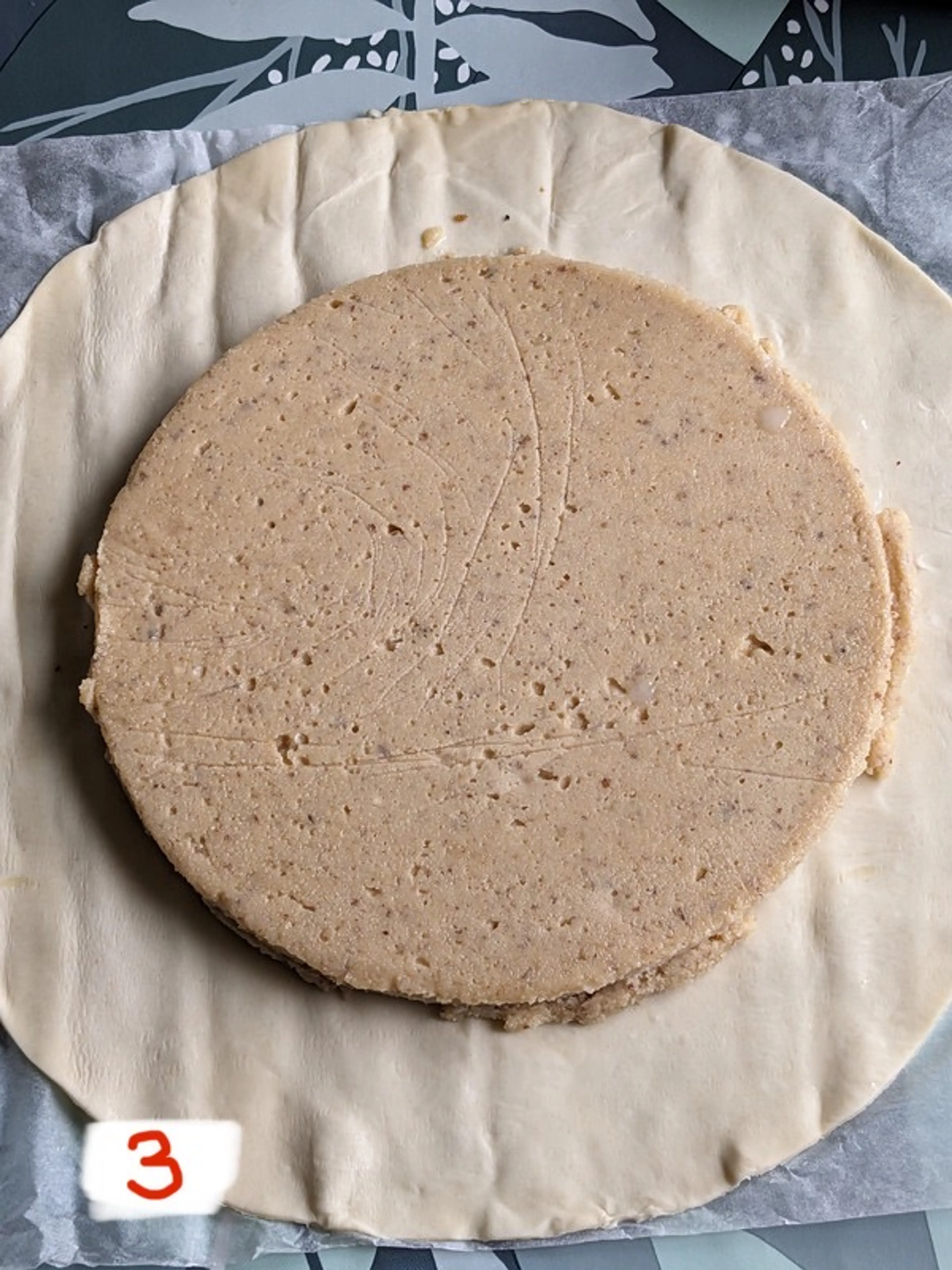 Galette des rois à la frangipane