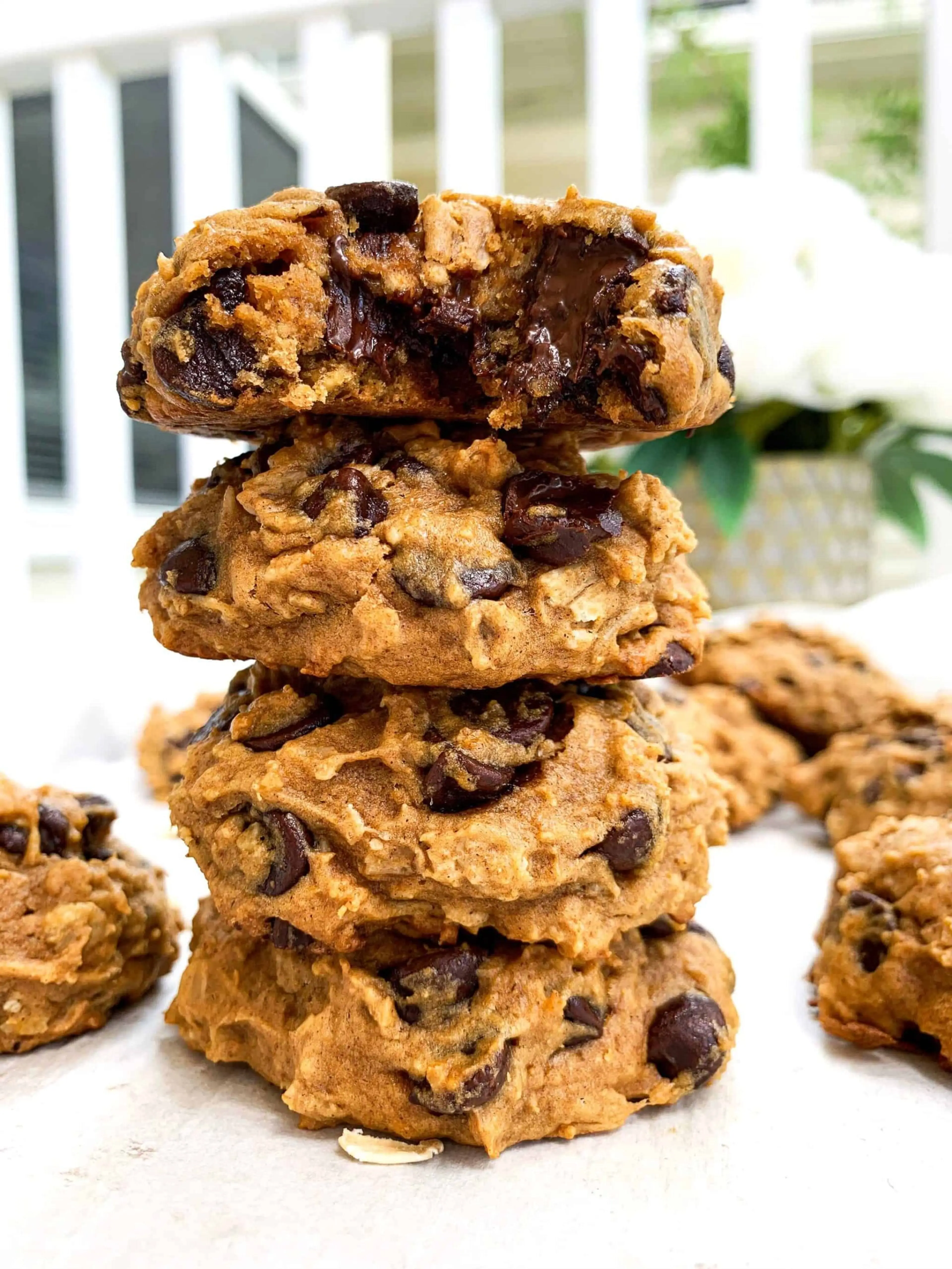 Chocolate Chip Sweet Potato Breakfast Cookies