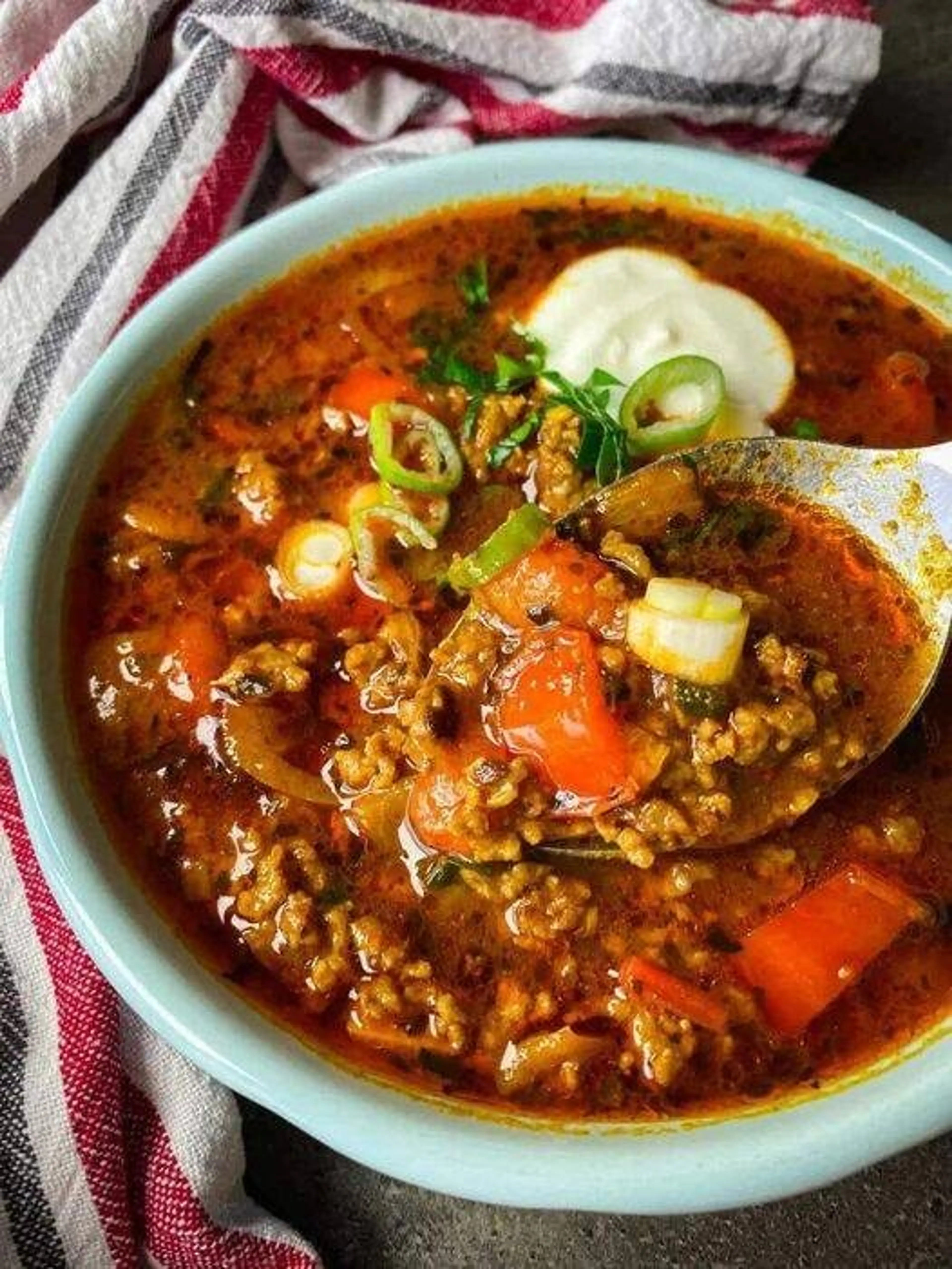 Cheesy Taco Soup