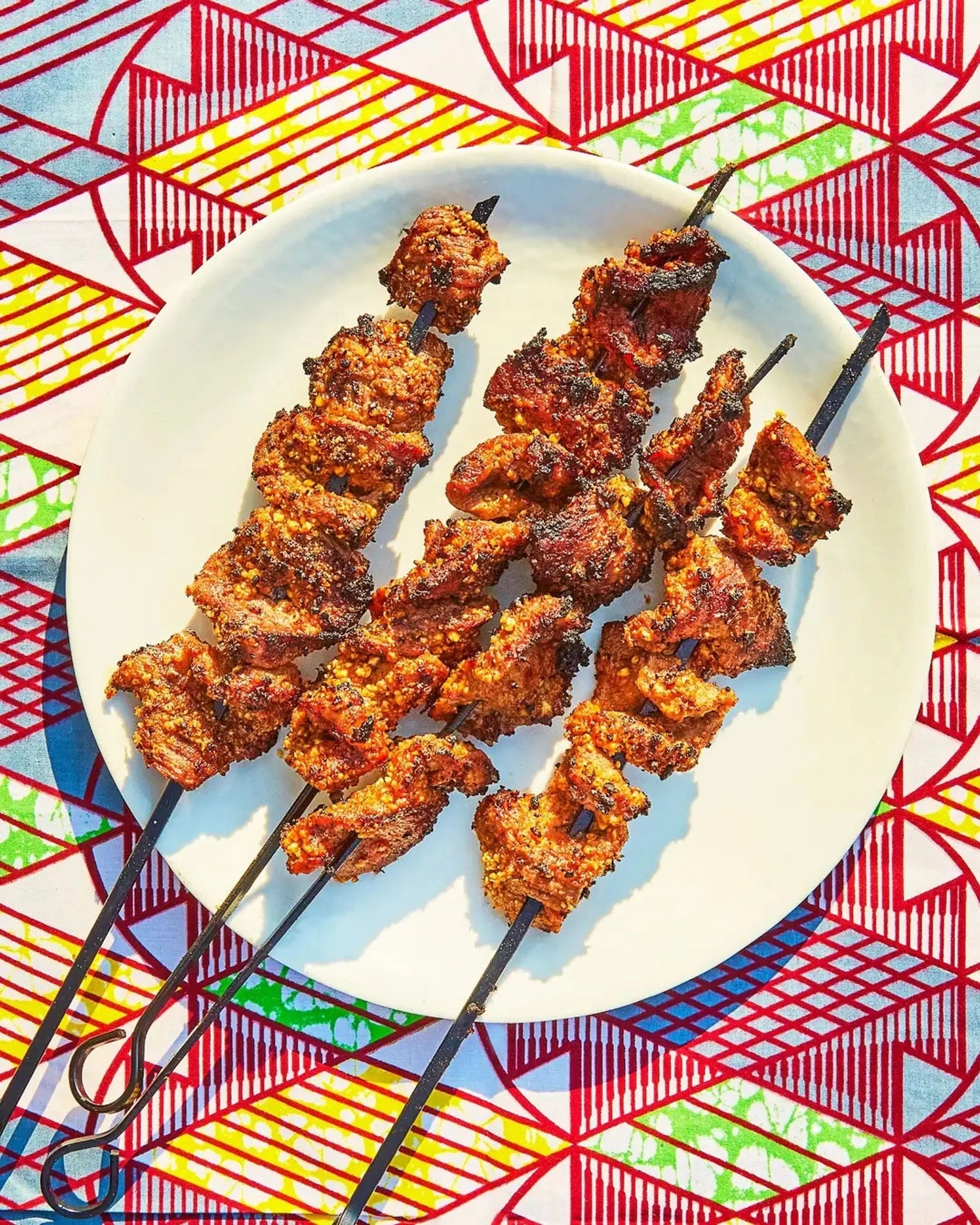 Dibi Hausa (Senegalese Grilled Beef Kebabs)