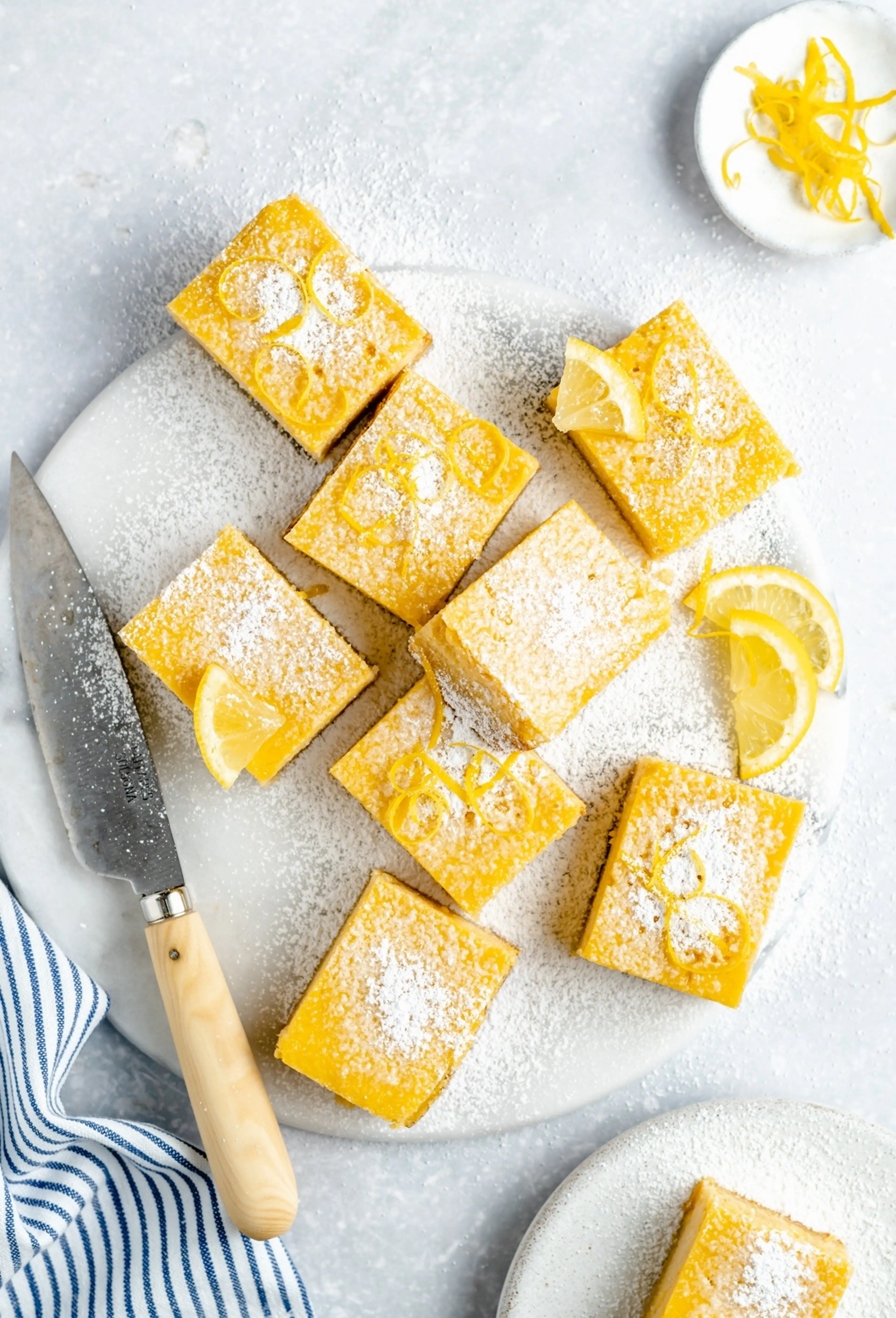 Healthy Lemon Bars (gluten free, dairy free & paleo!)