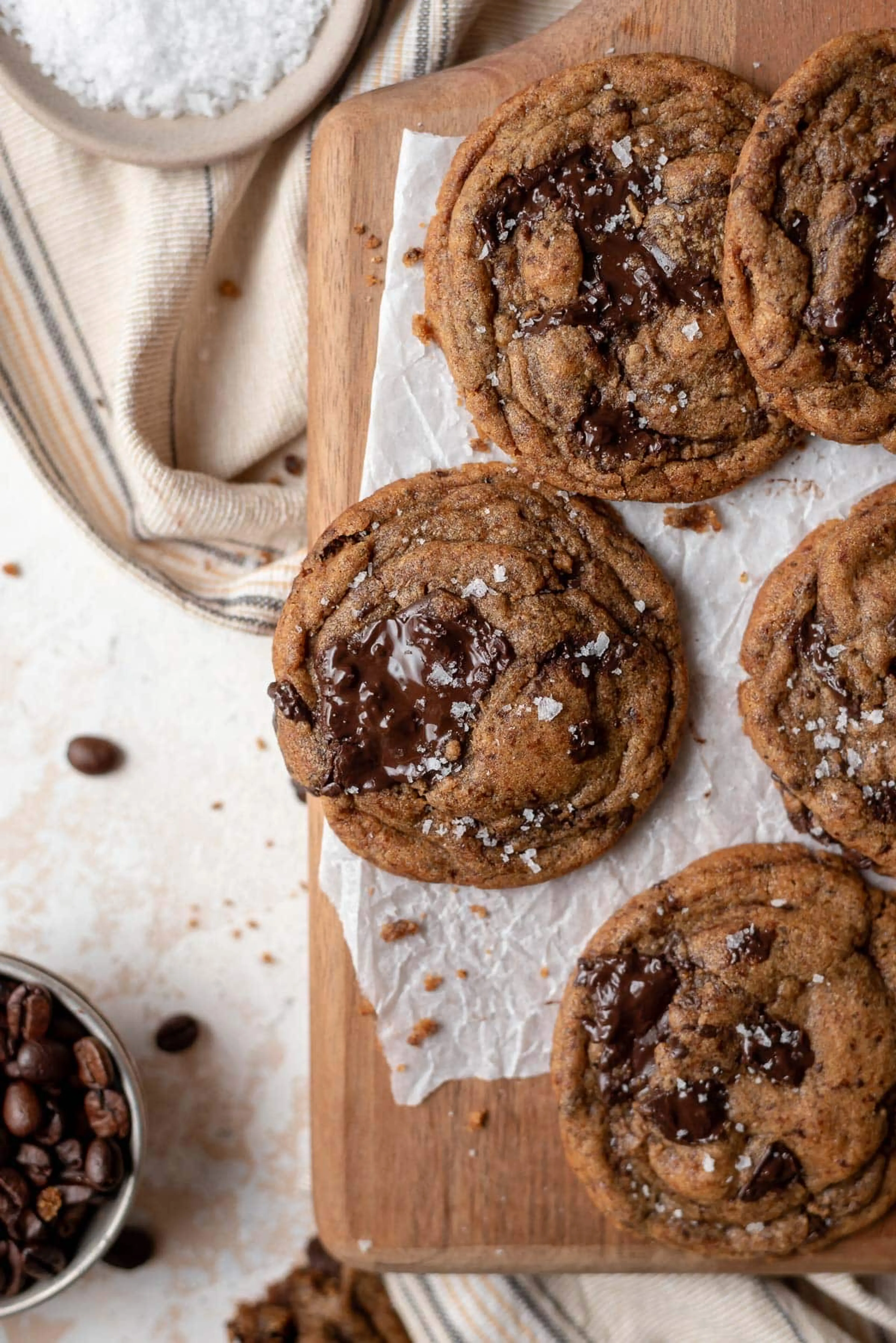 Espresso Chocolate Chip Cookies