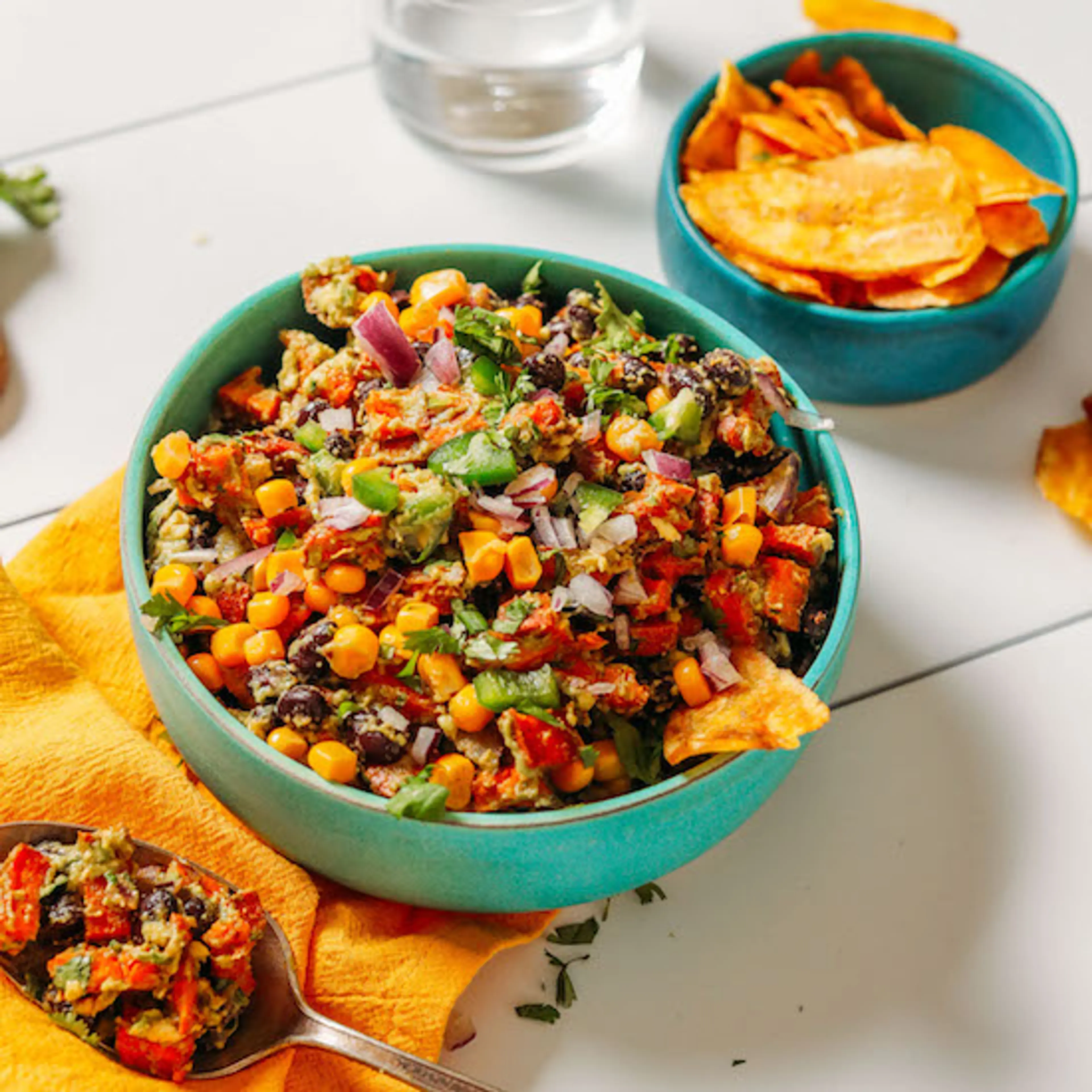 Southwest Sweet Potato Black Bean Dip