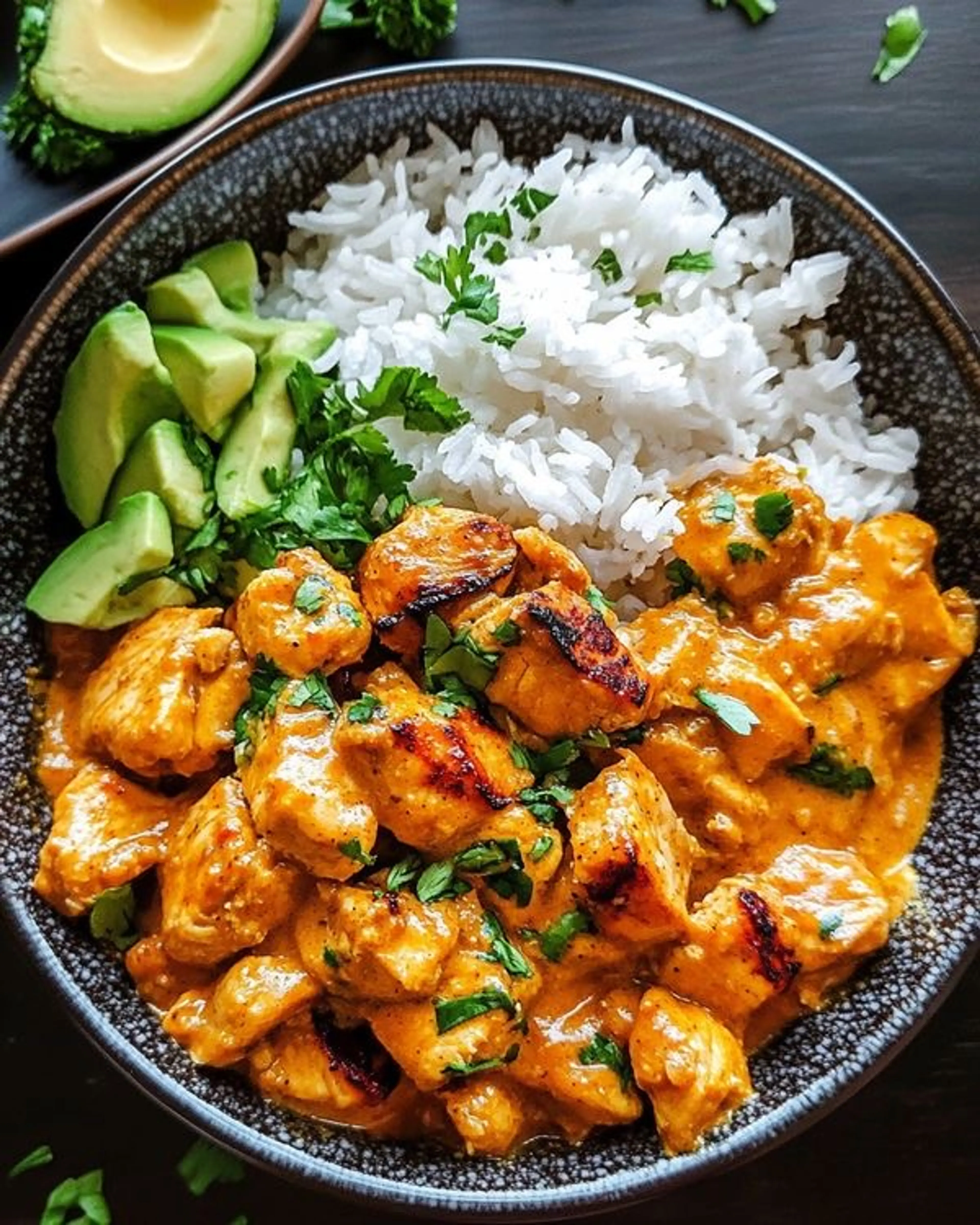 Coconut Chicken Rice Bowl