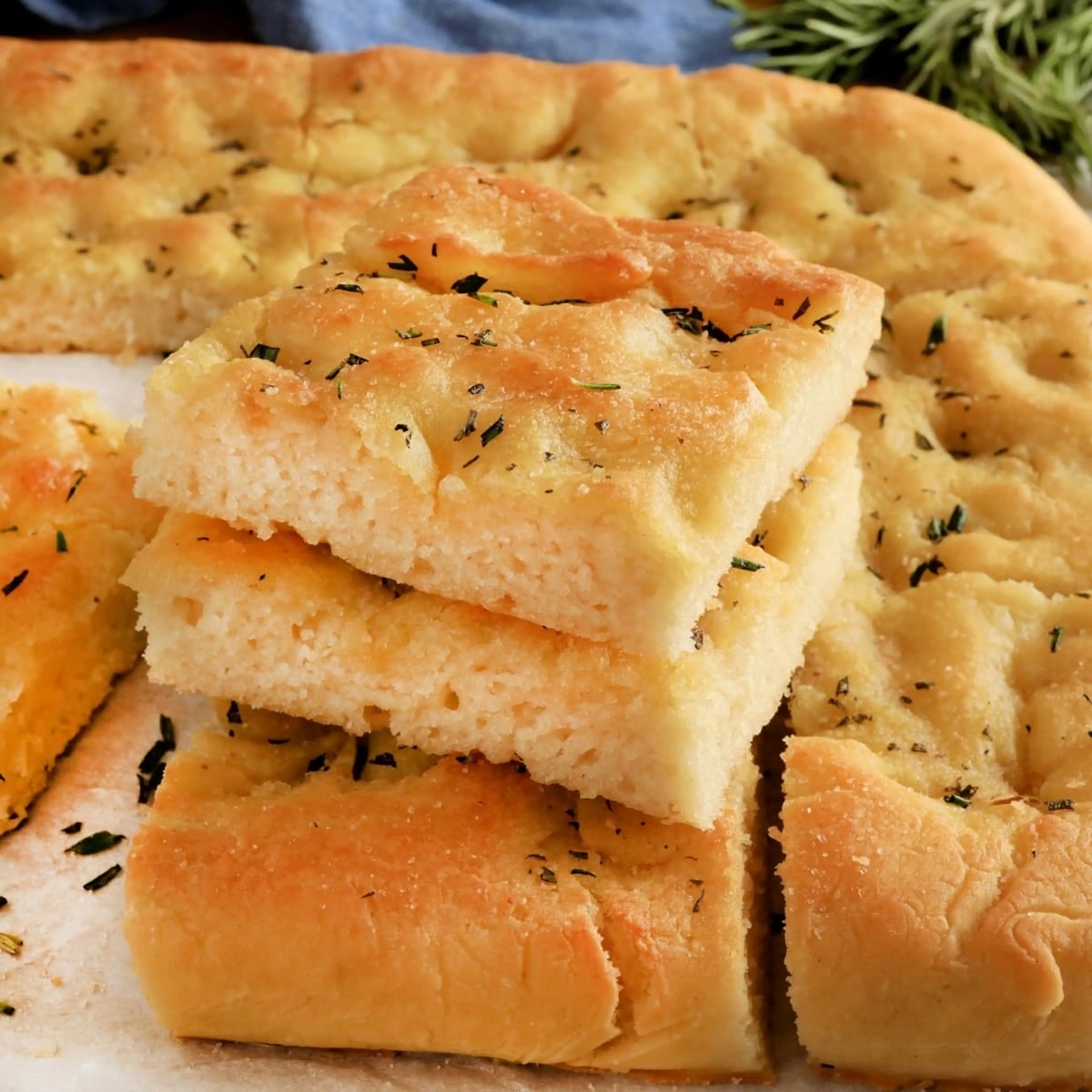 Gluten-Free Focaccia {Dairy-Free, Vegan}