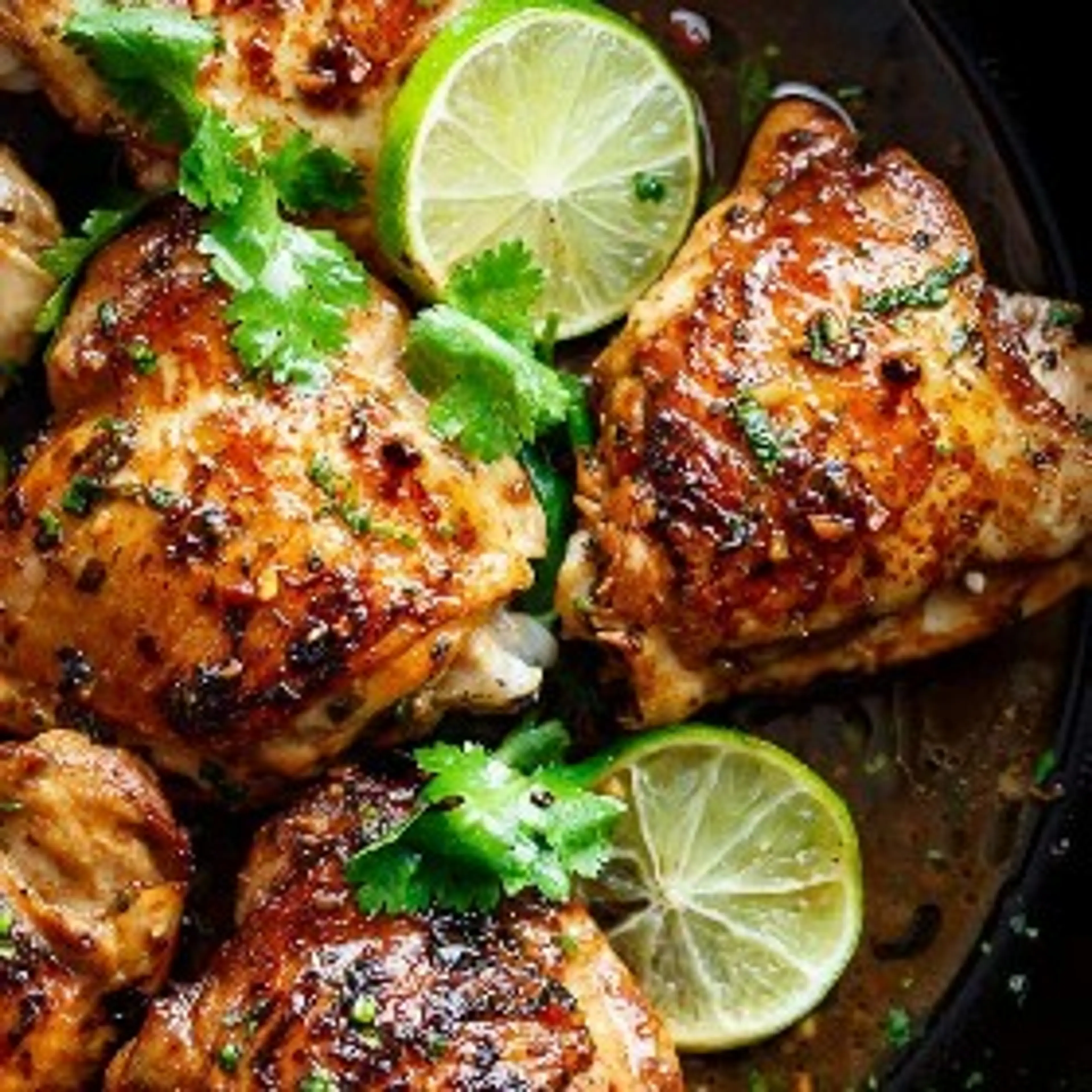 Crispy Cilantro Lime Chicken