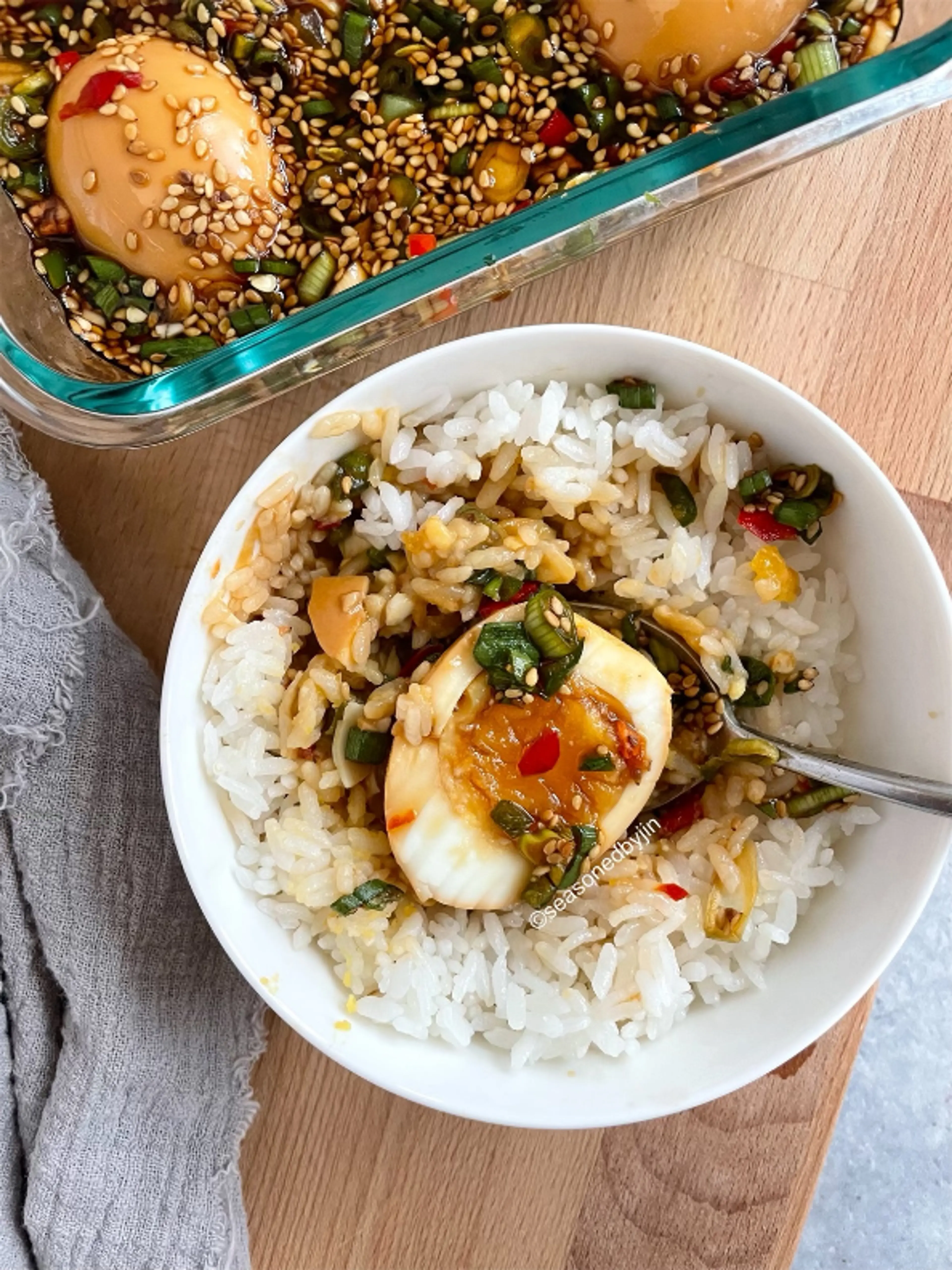 Air-Fried Korean Mayak Gyeran, Addicting Marinated Eggs