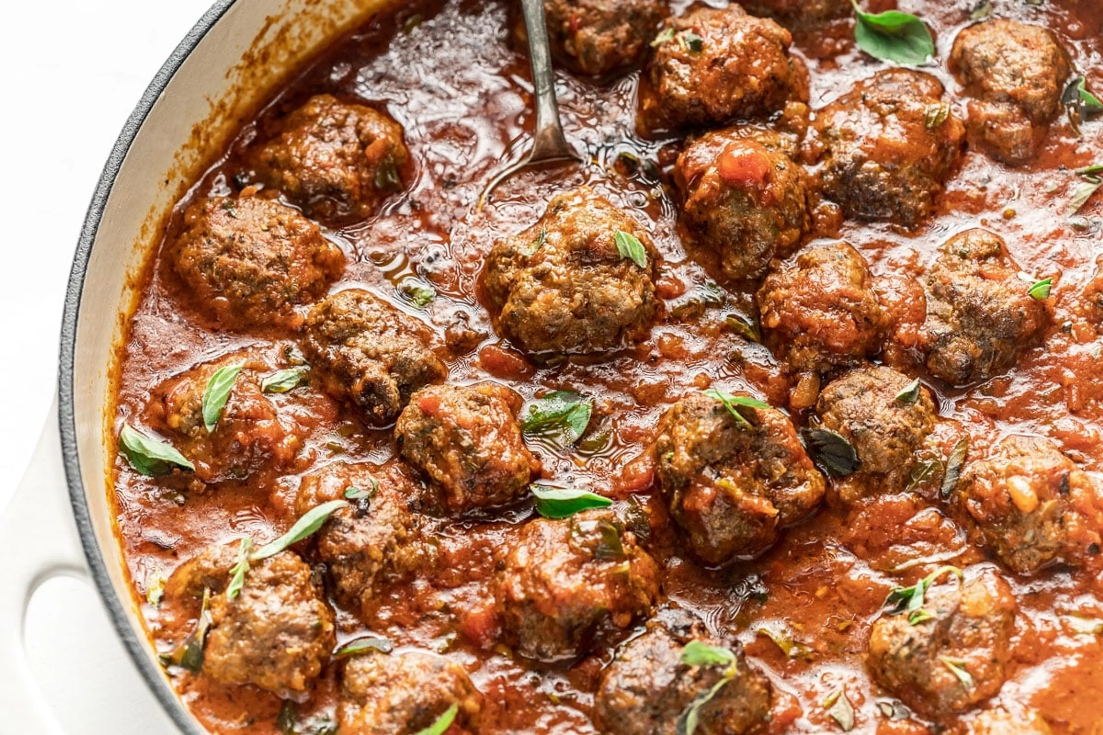 Meatballs in Marinara Sauce