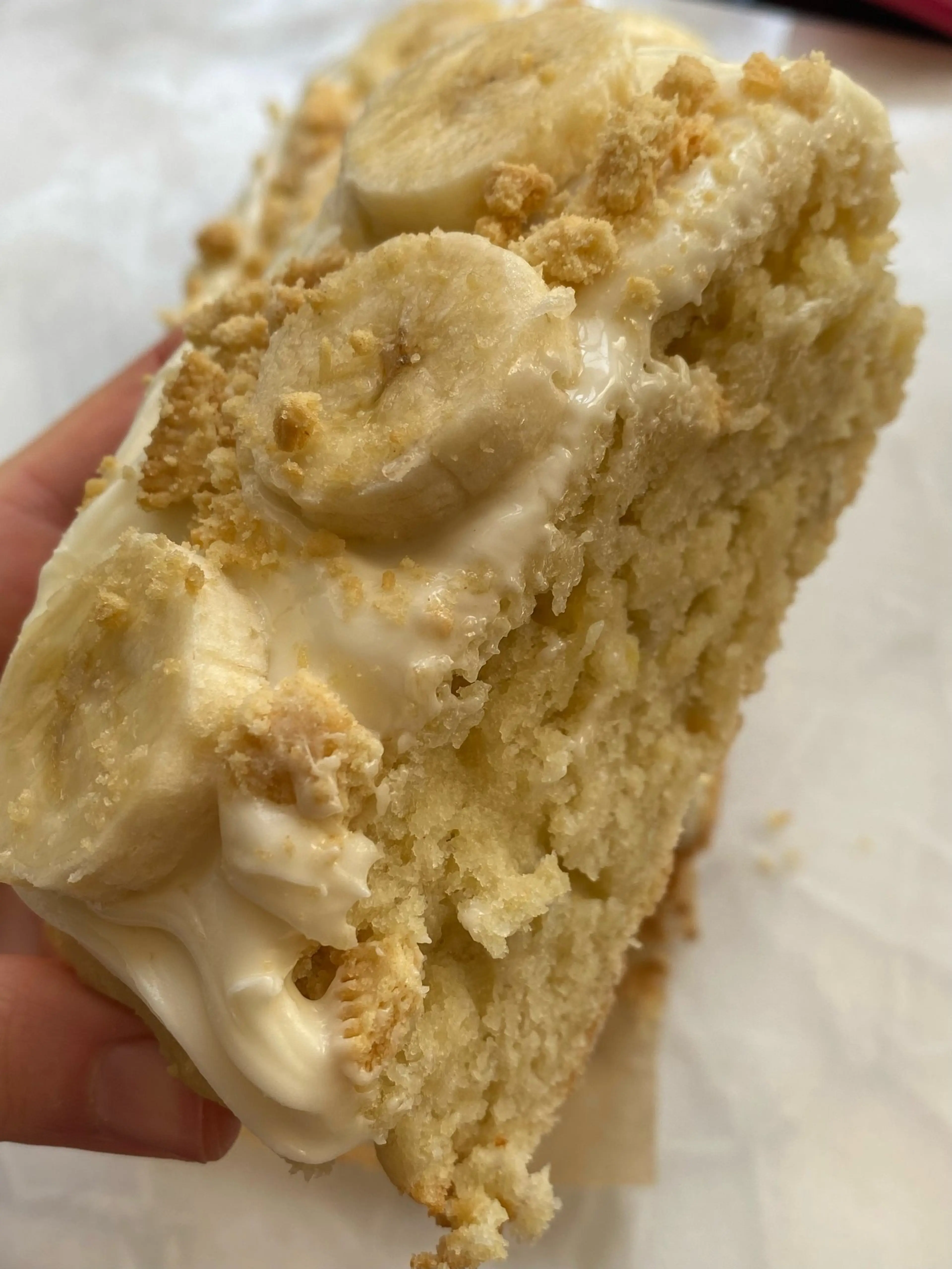 Banana Cream Pudding Cake