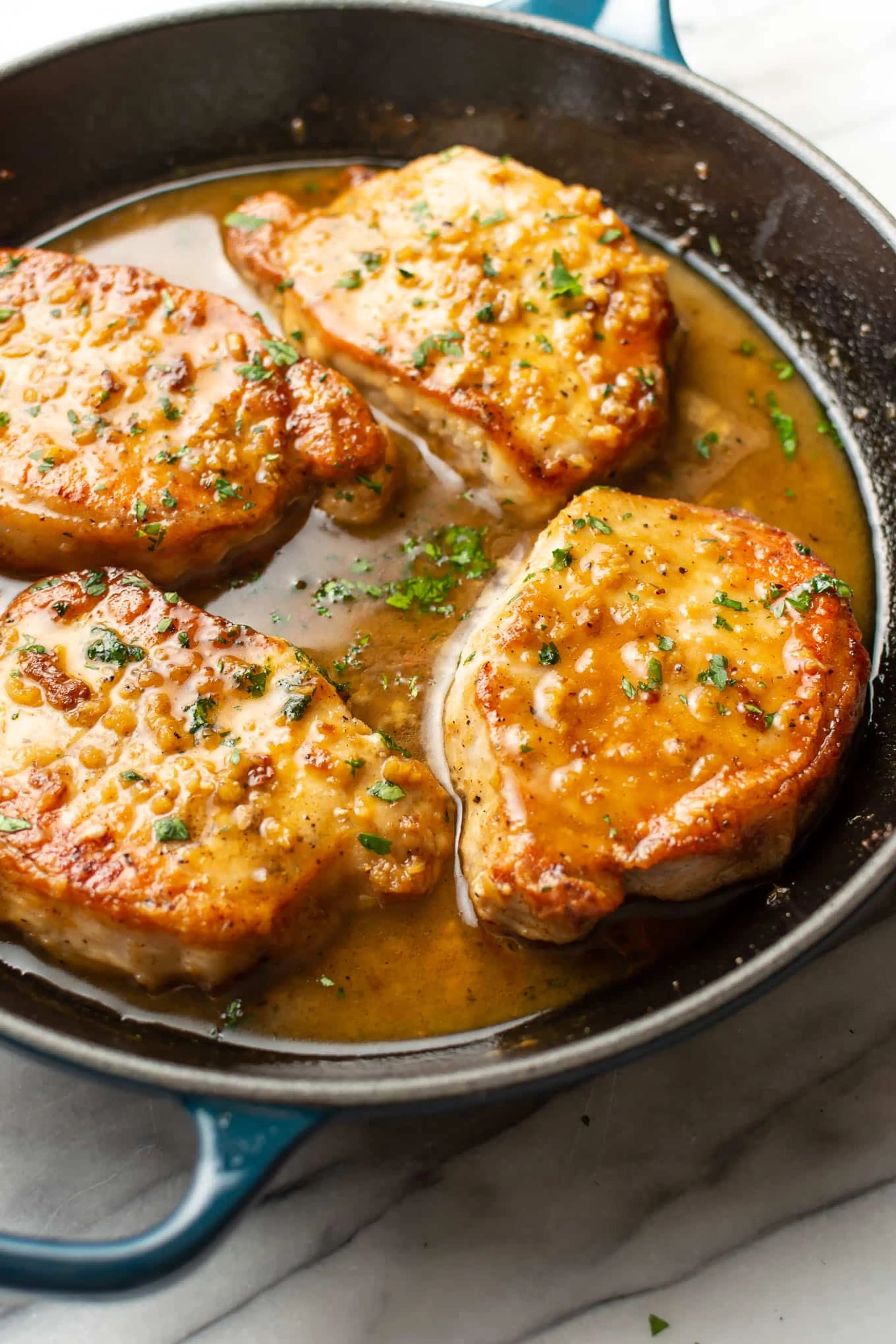 Honey Soy Sauce Pork Chops