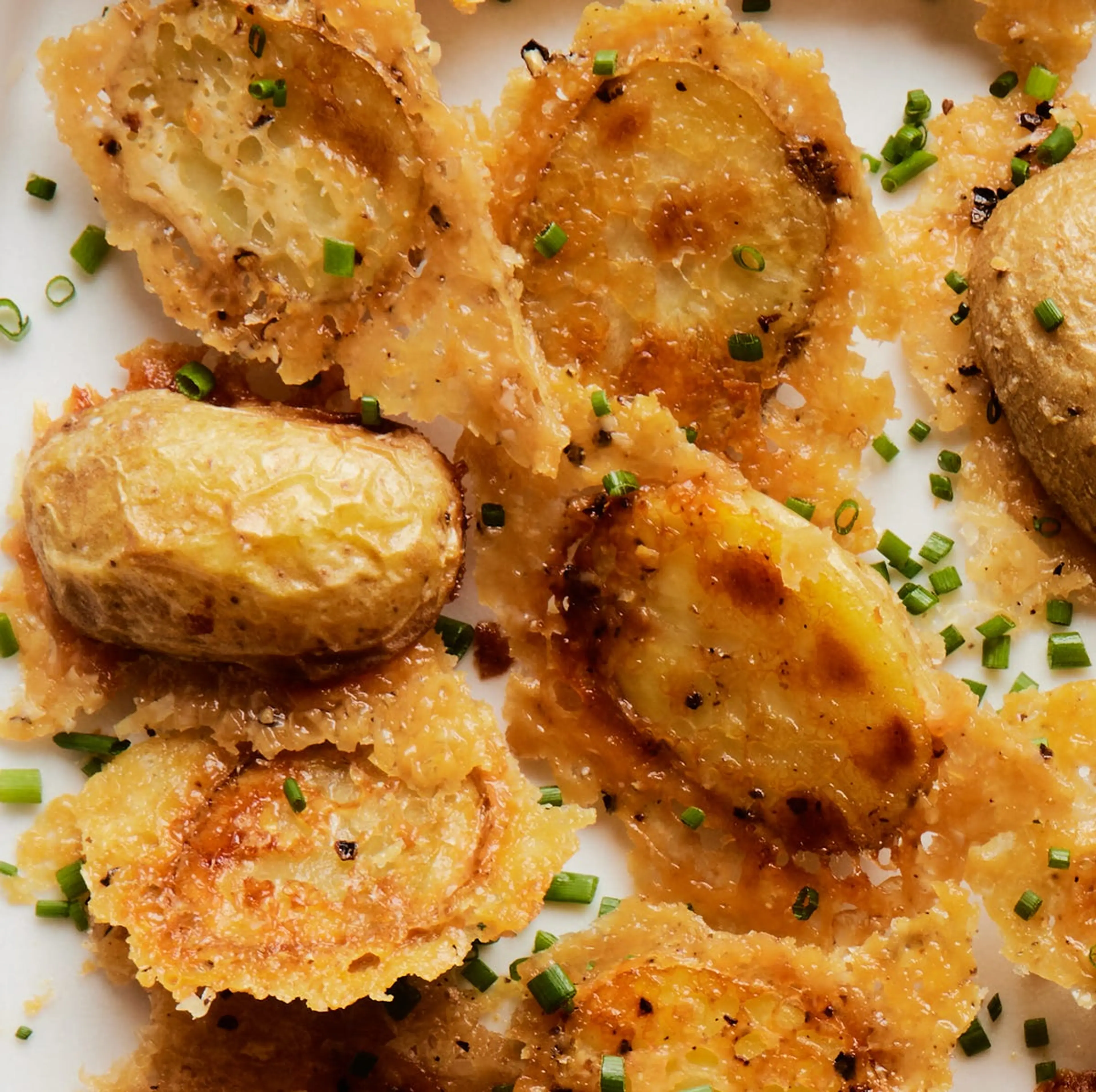 Crispy Parmesan Potatoes