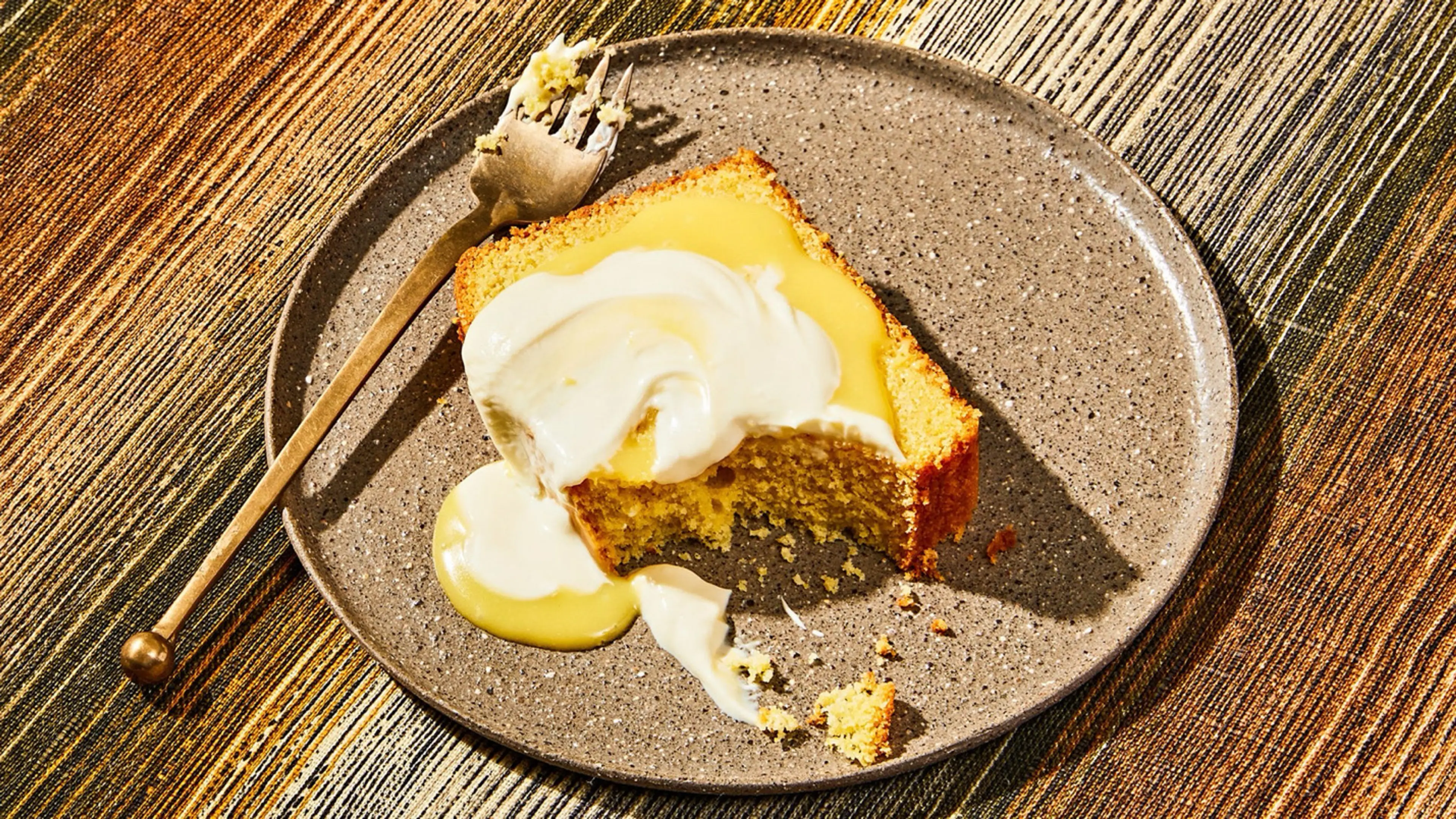 Ricotta Cornmeal Pound Cake