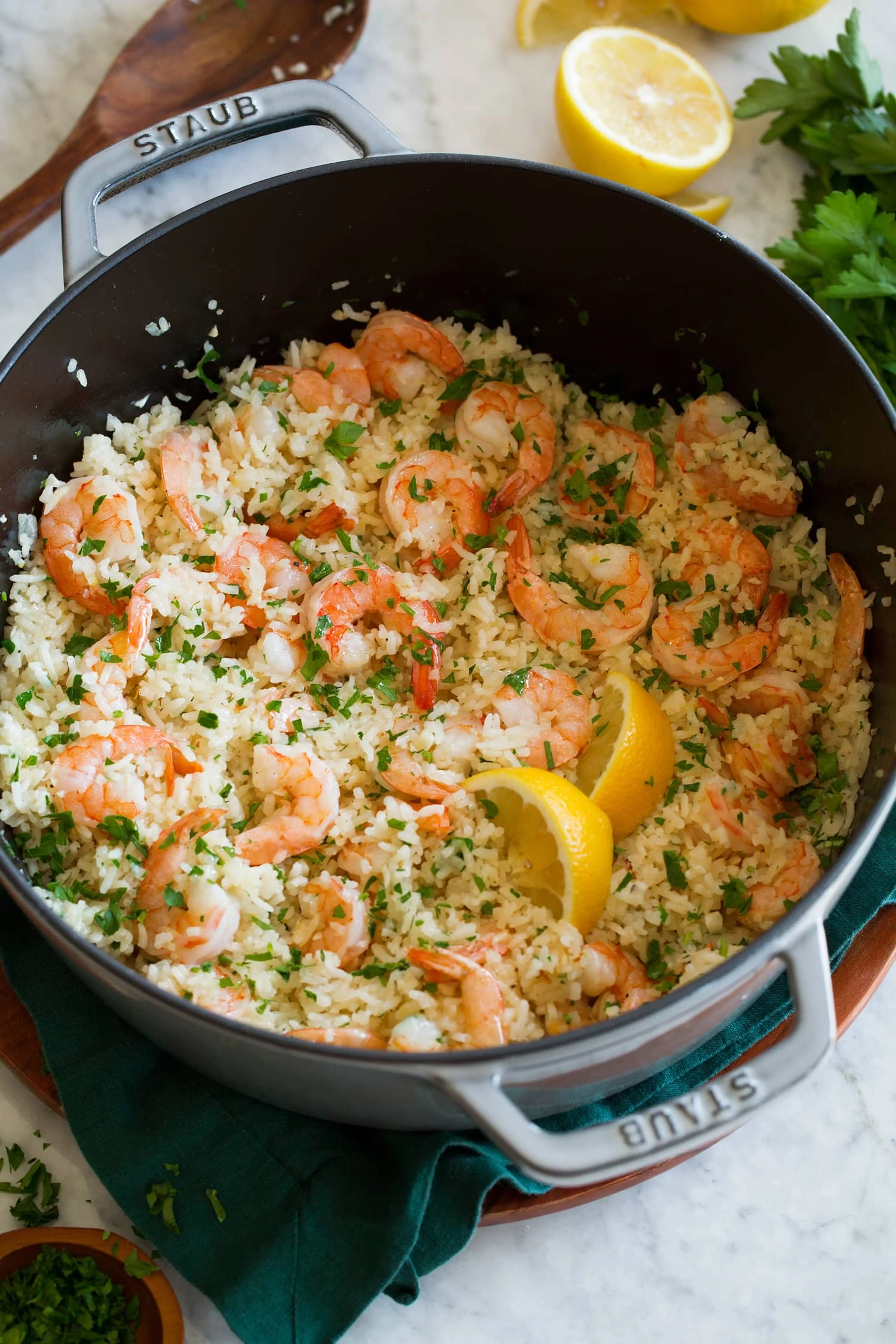 Shrimp and Rice {One Pot}