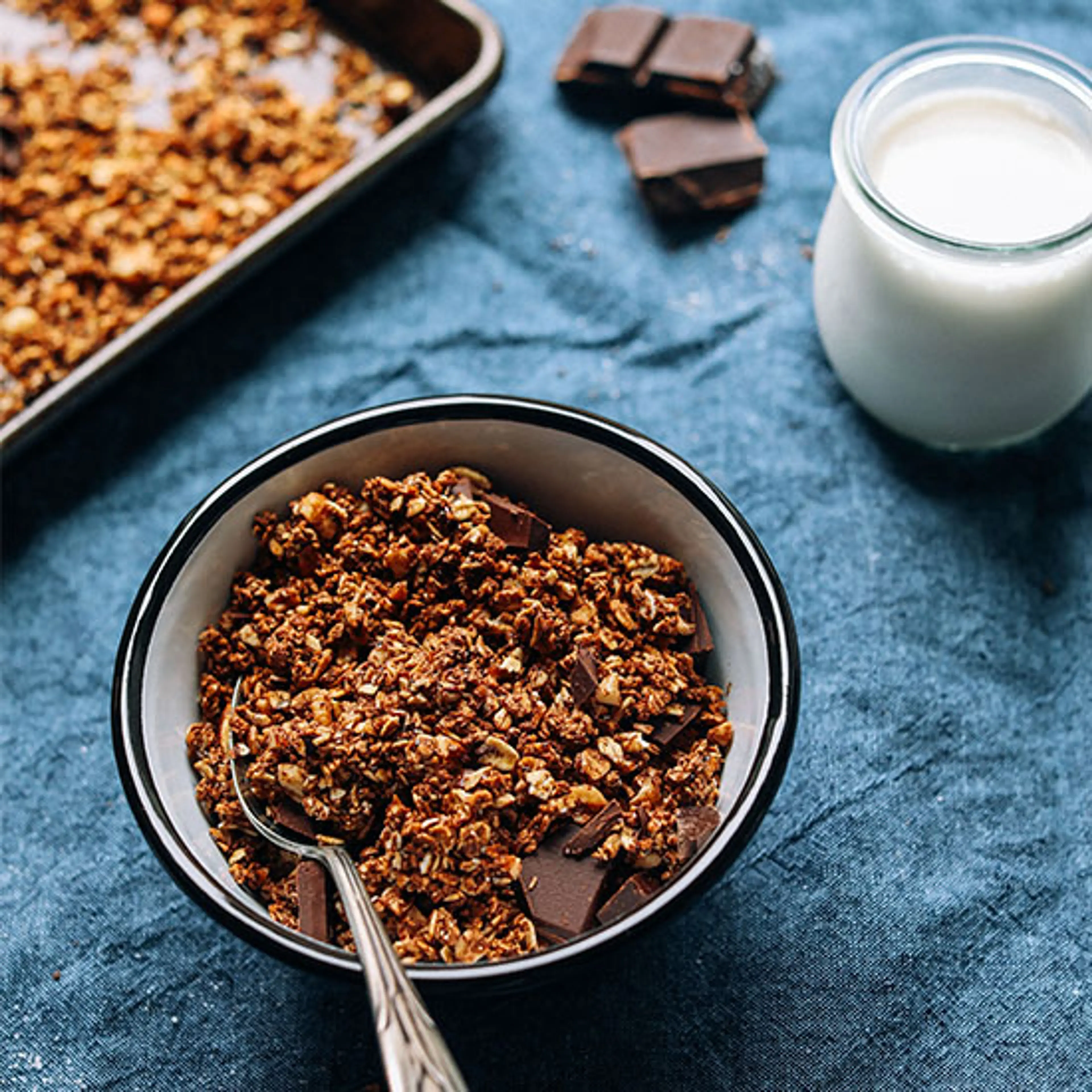 Sea Salt Dark Chocolate Granola