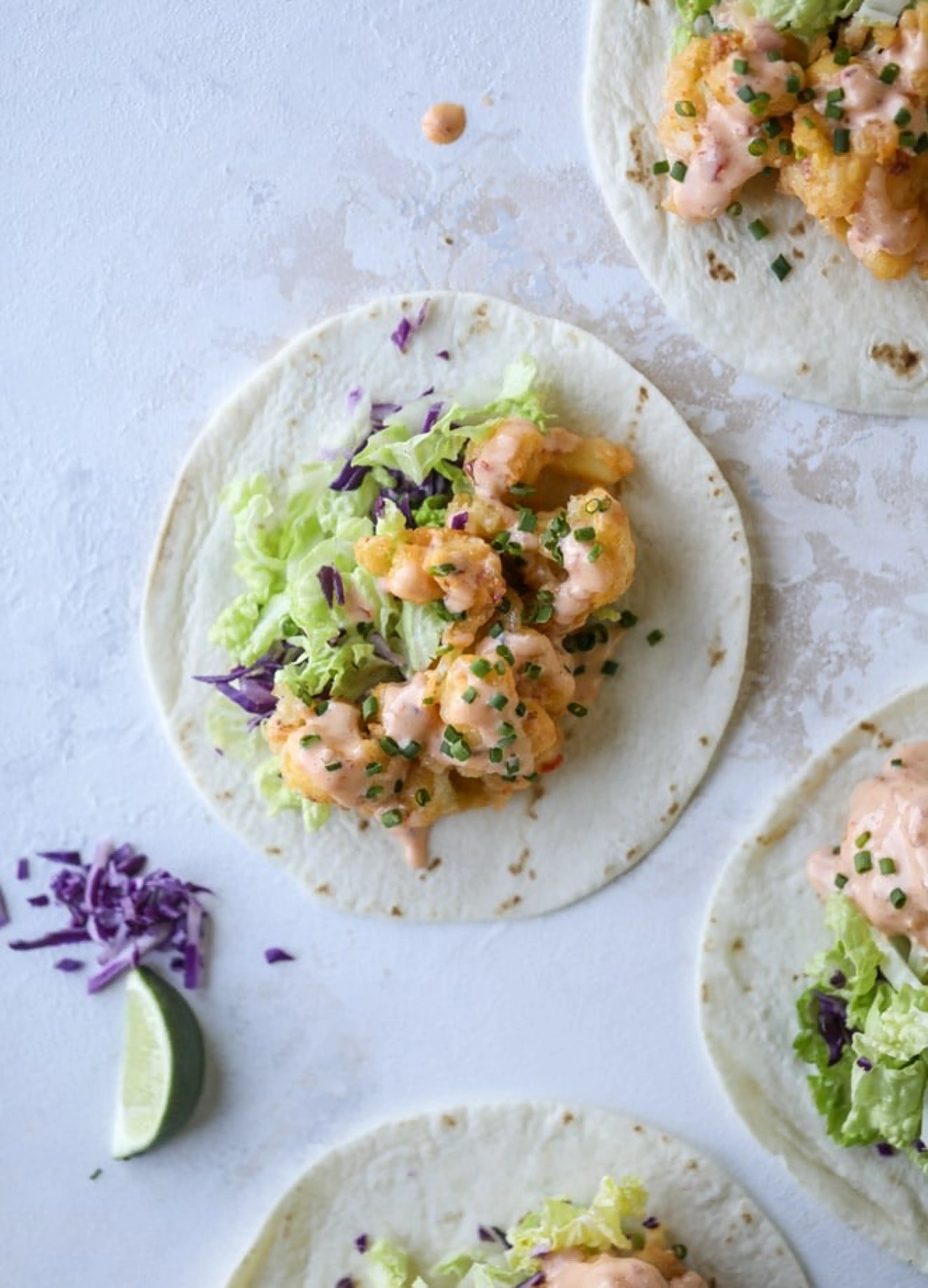 Bang Bang Cauliflower Tacos