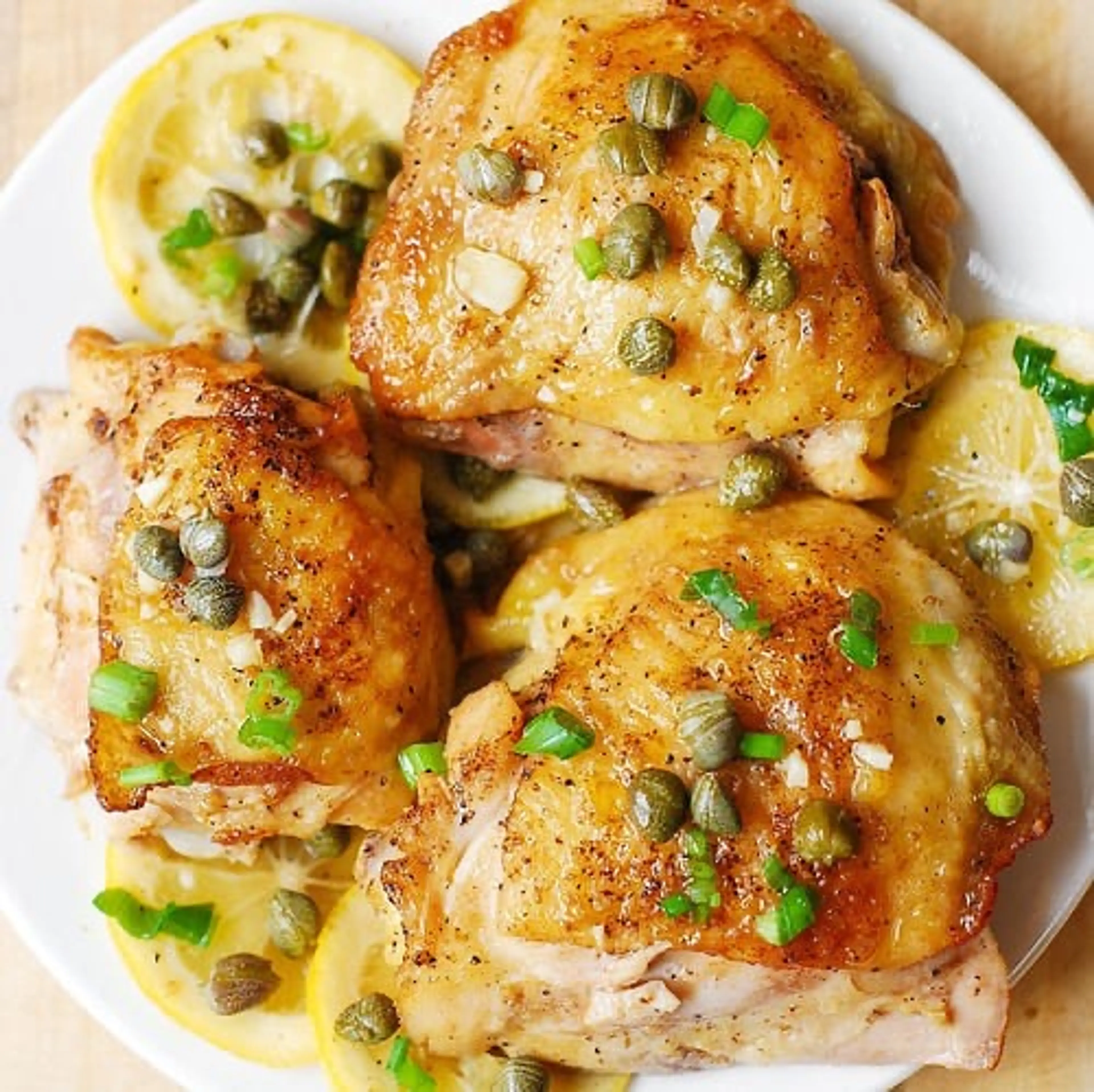 Oven-Baked Chicken Piccata