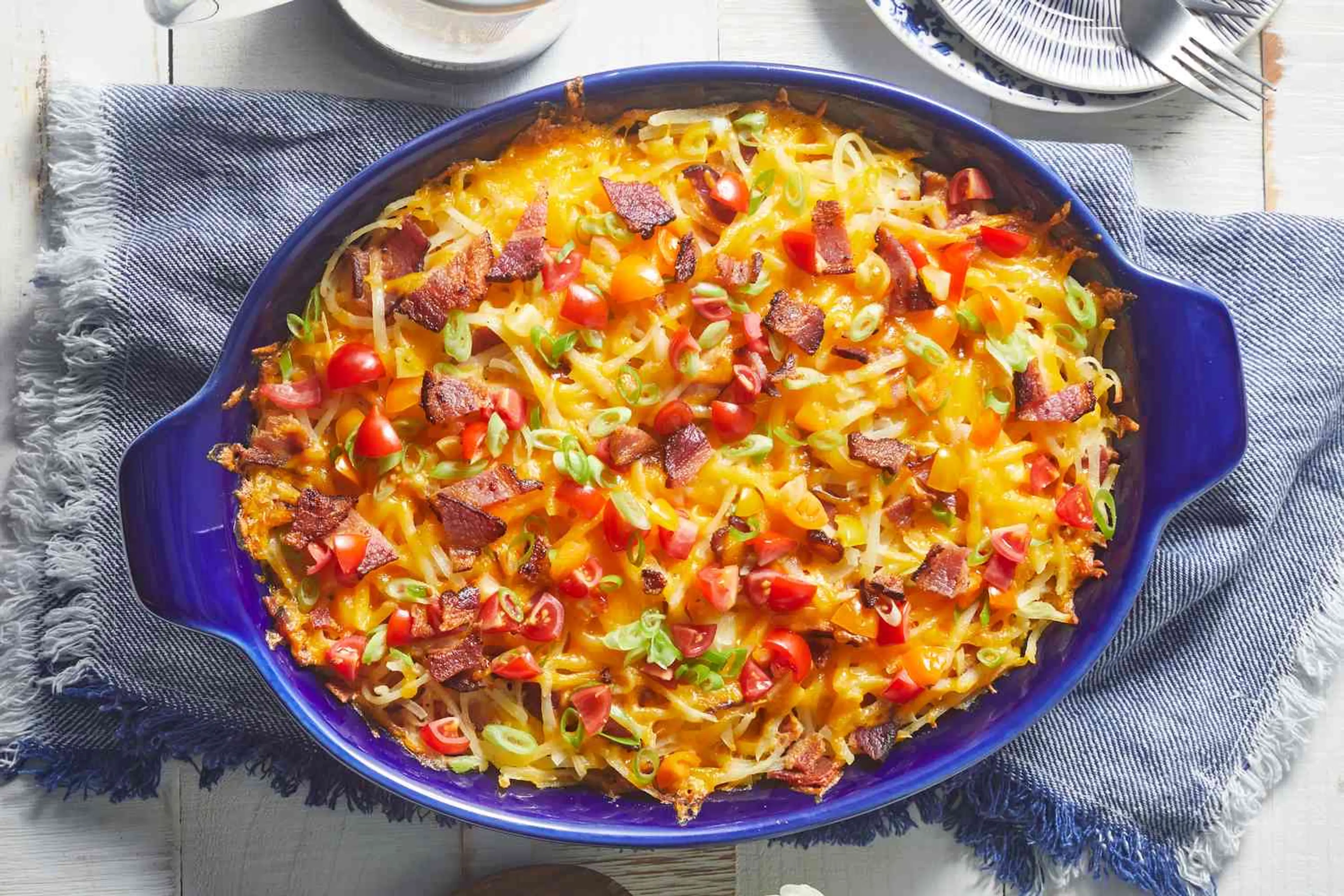 Deep-Dish Loaded Hash Brown Casserole