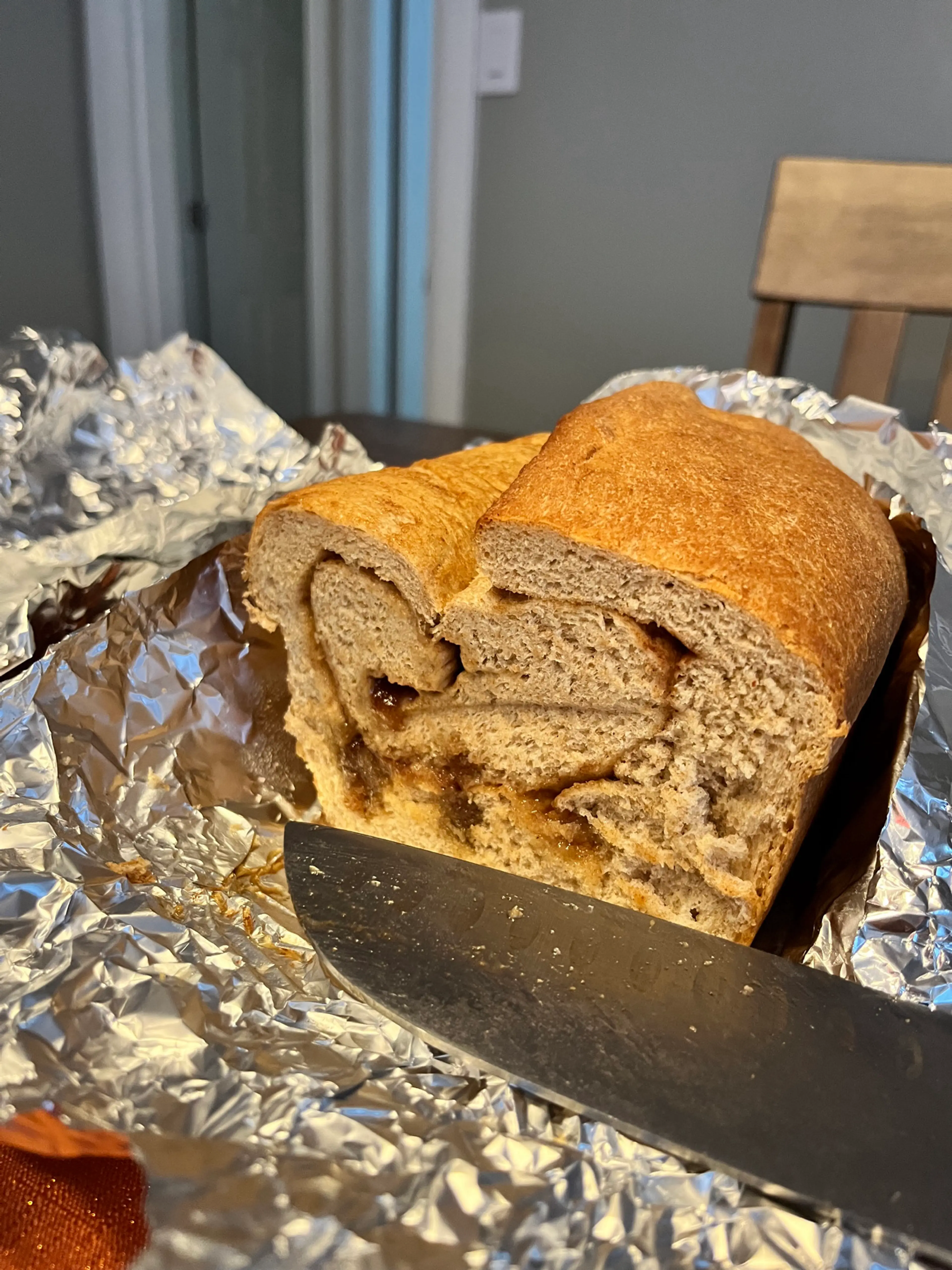 Merlin’s Whole Wheat Bread (or Cinnamon Swirl)