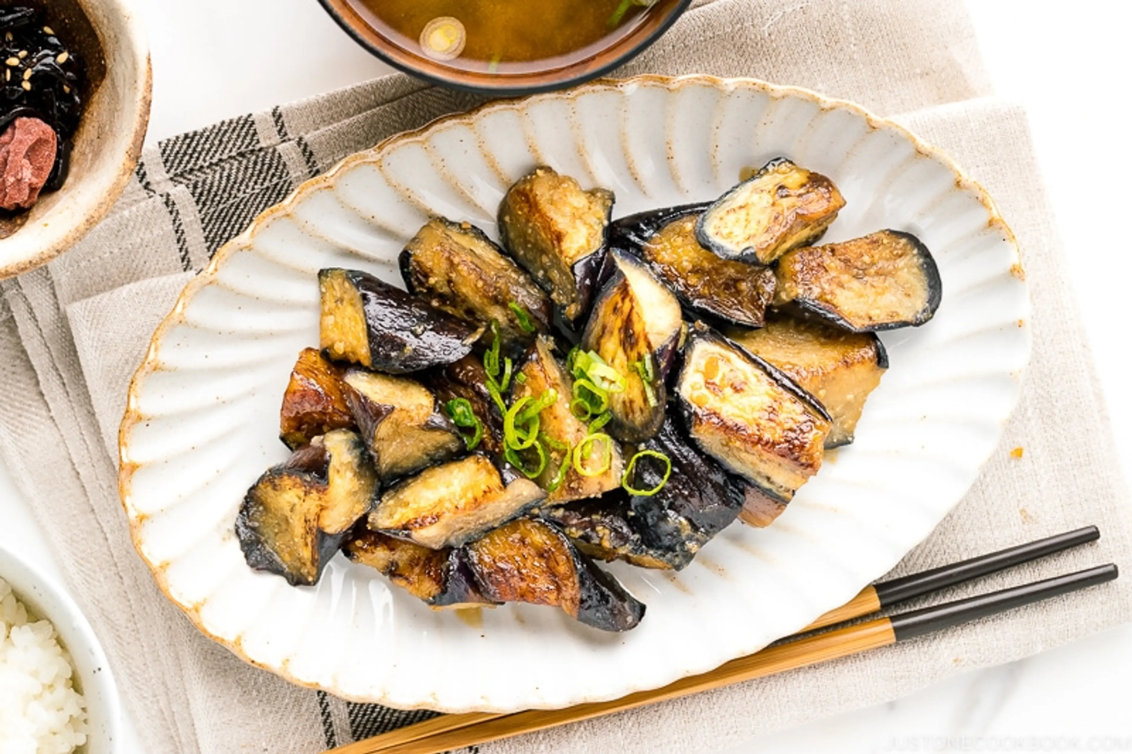 Stir-Fried Miso Eggplant