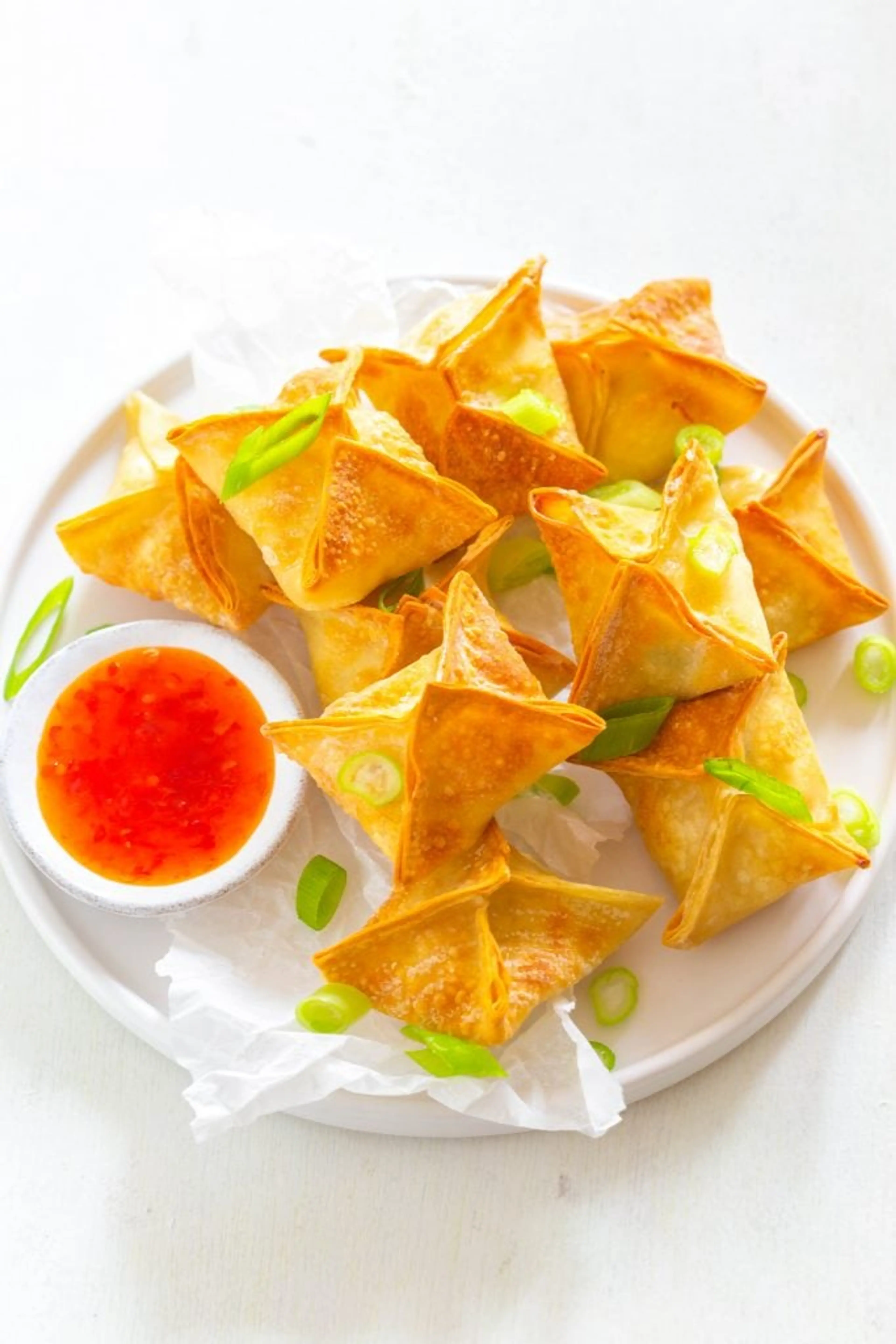 Air Fryer Crispy Crab Rangoon