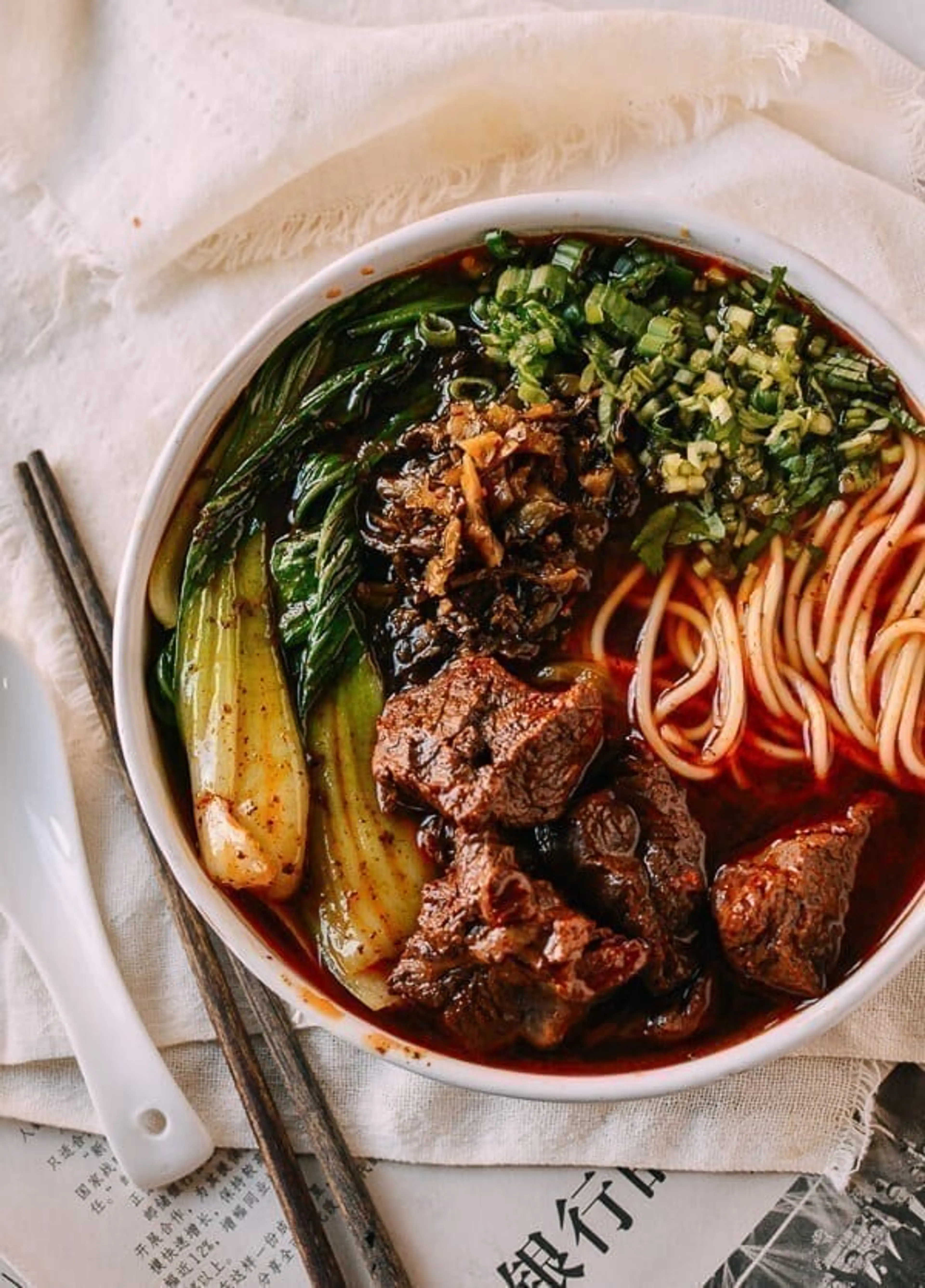 Taiwanese Beef Noodle Soup: In an Instant Pot or On the Stov
