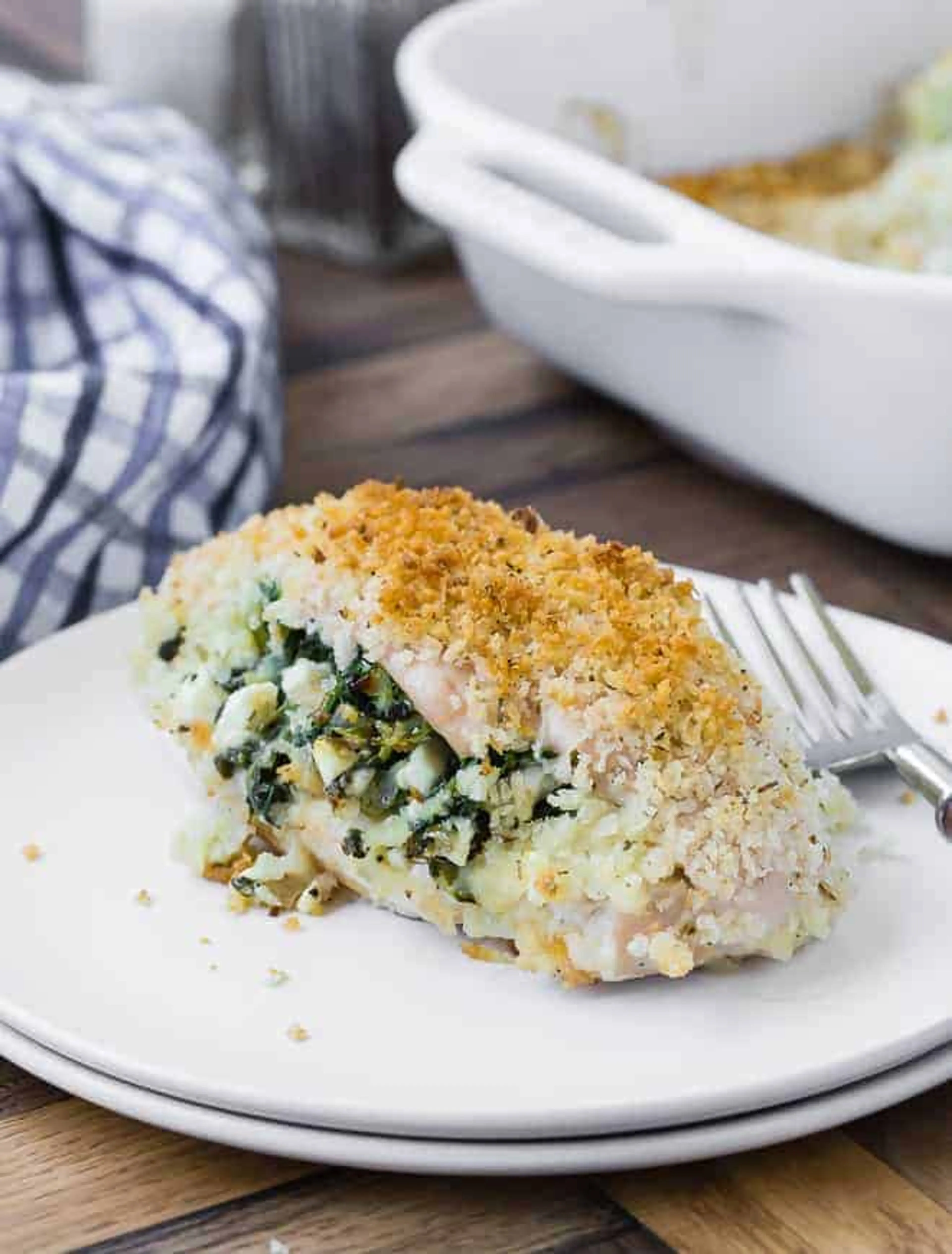 Spinach and Feta Stuffed Chicken